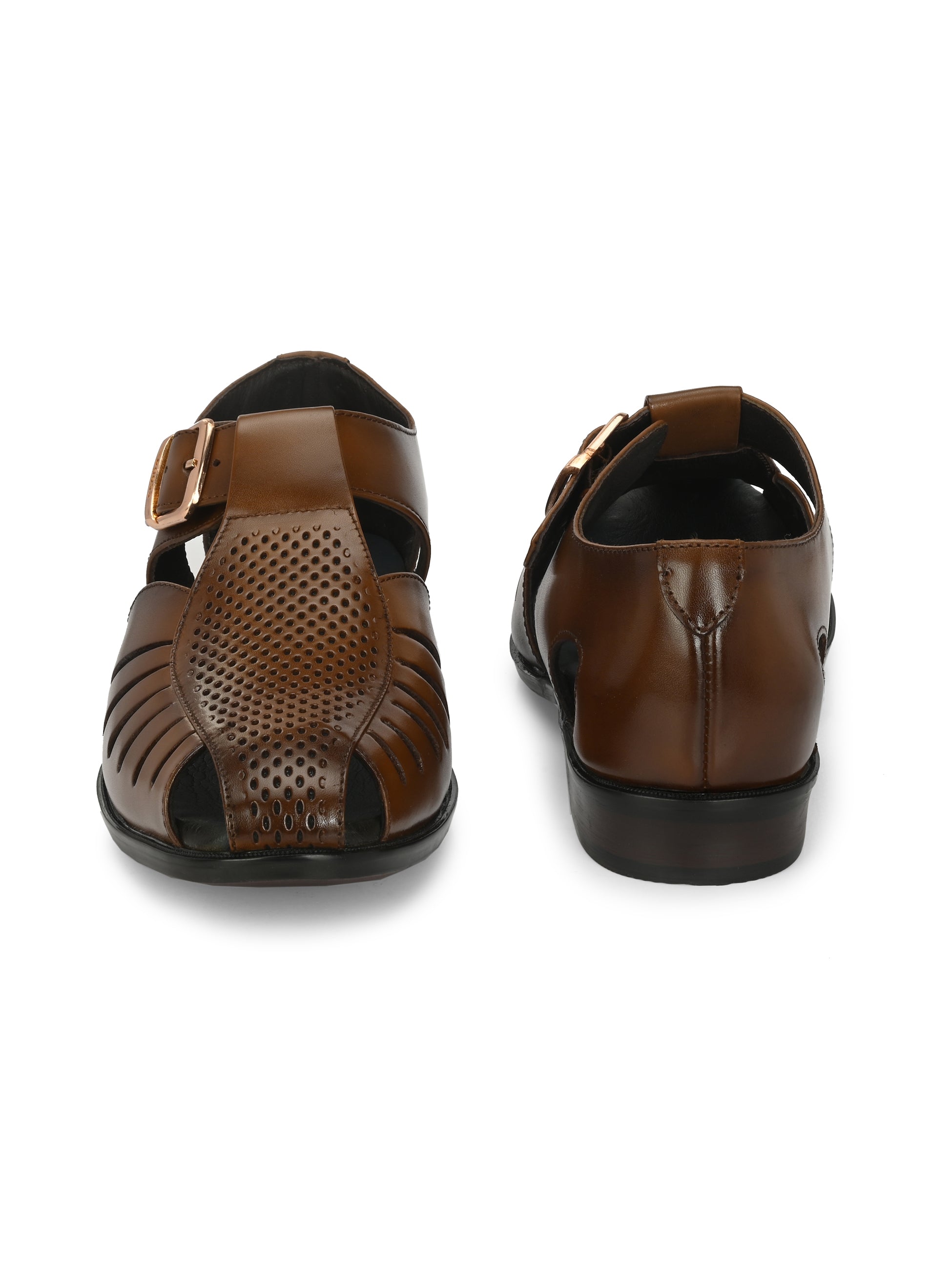 Egoss Gold Peshawari Sandals For Men