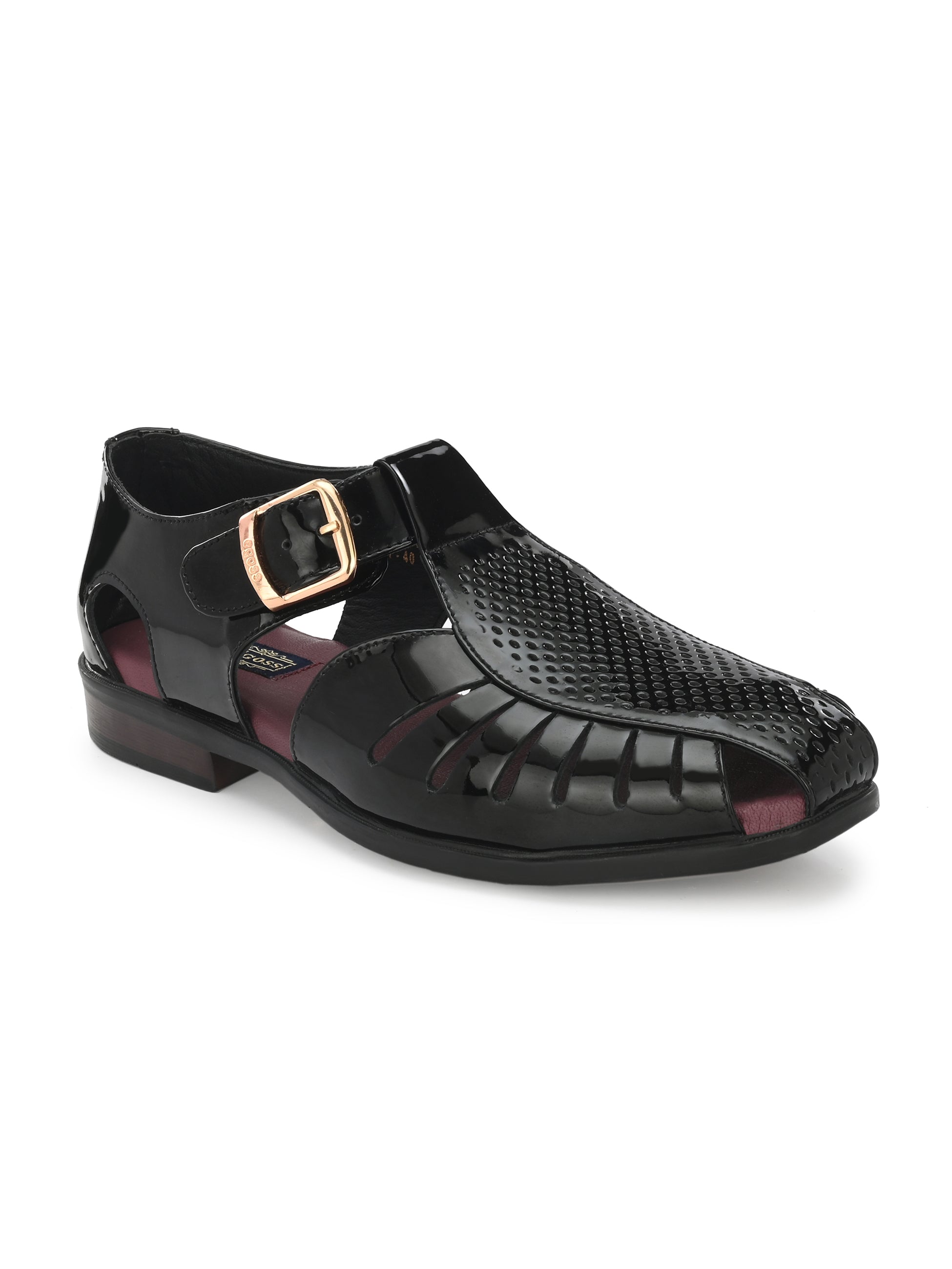 Egoss Gold Peshawari Sandals For Men