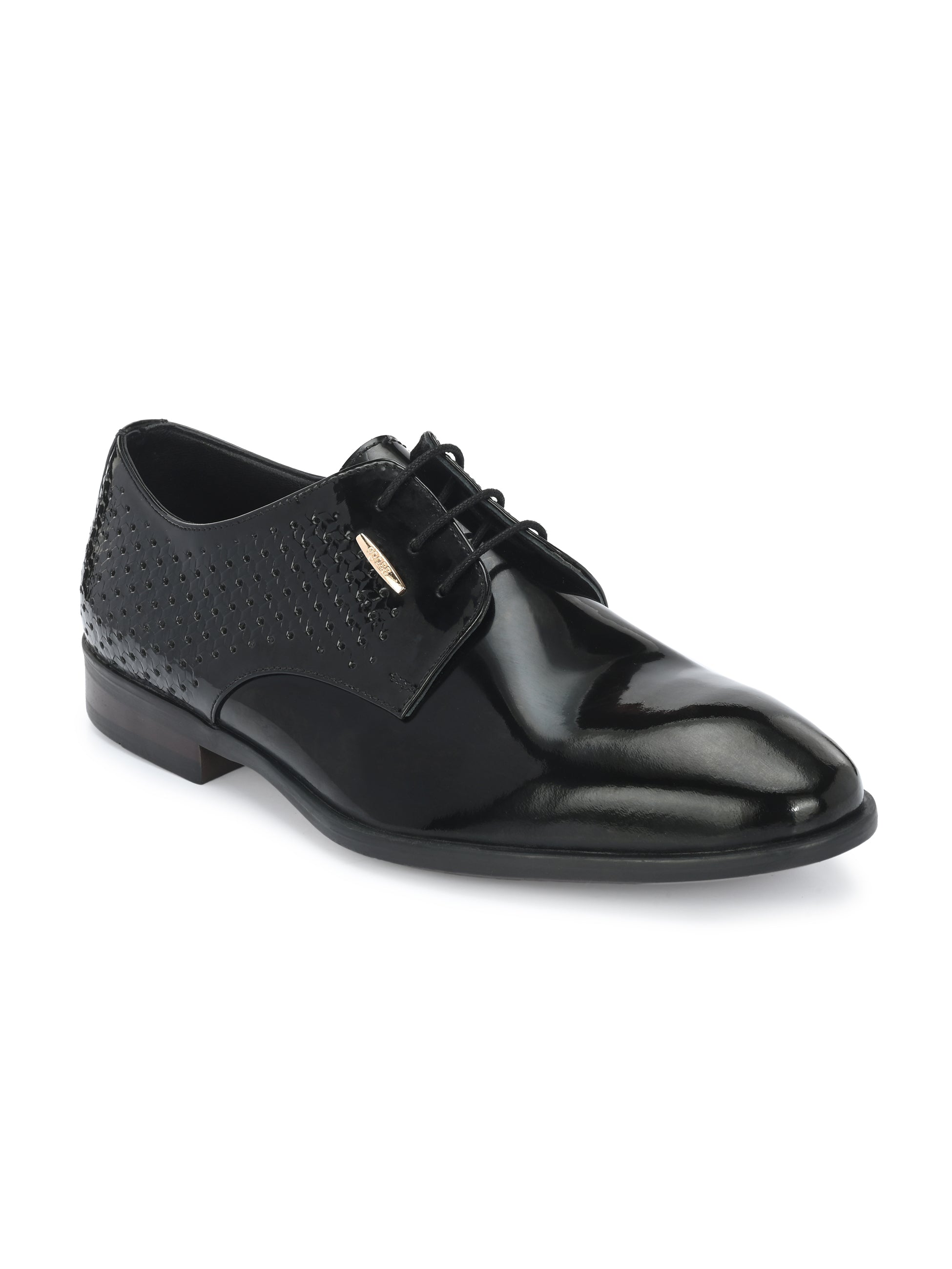 Egoss Platinum Lace Up Shoes For Men