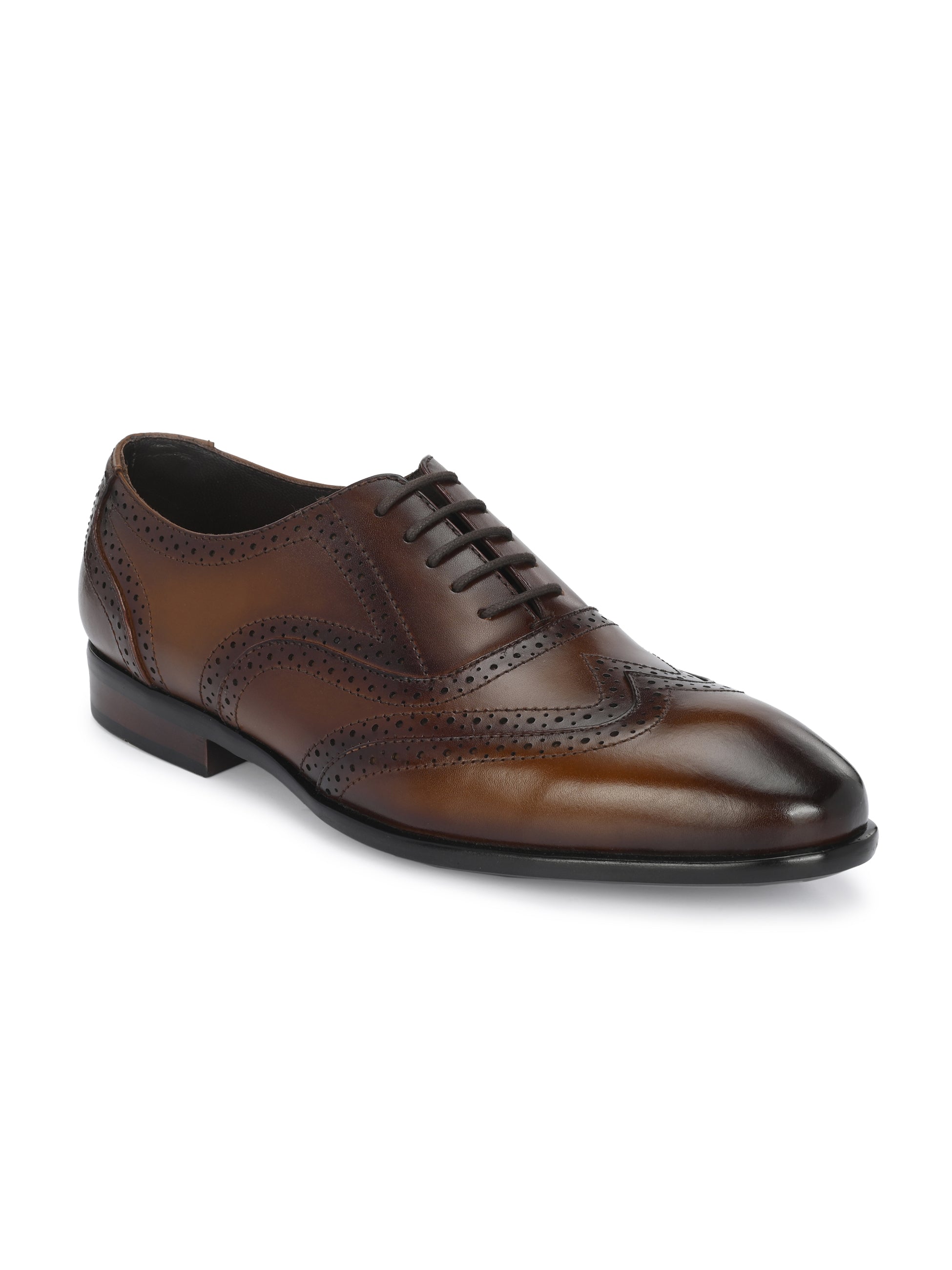 Egoss Platinum Lace Up Shoes For Men