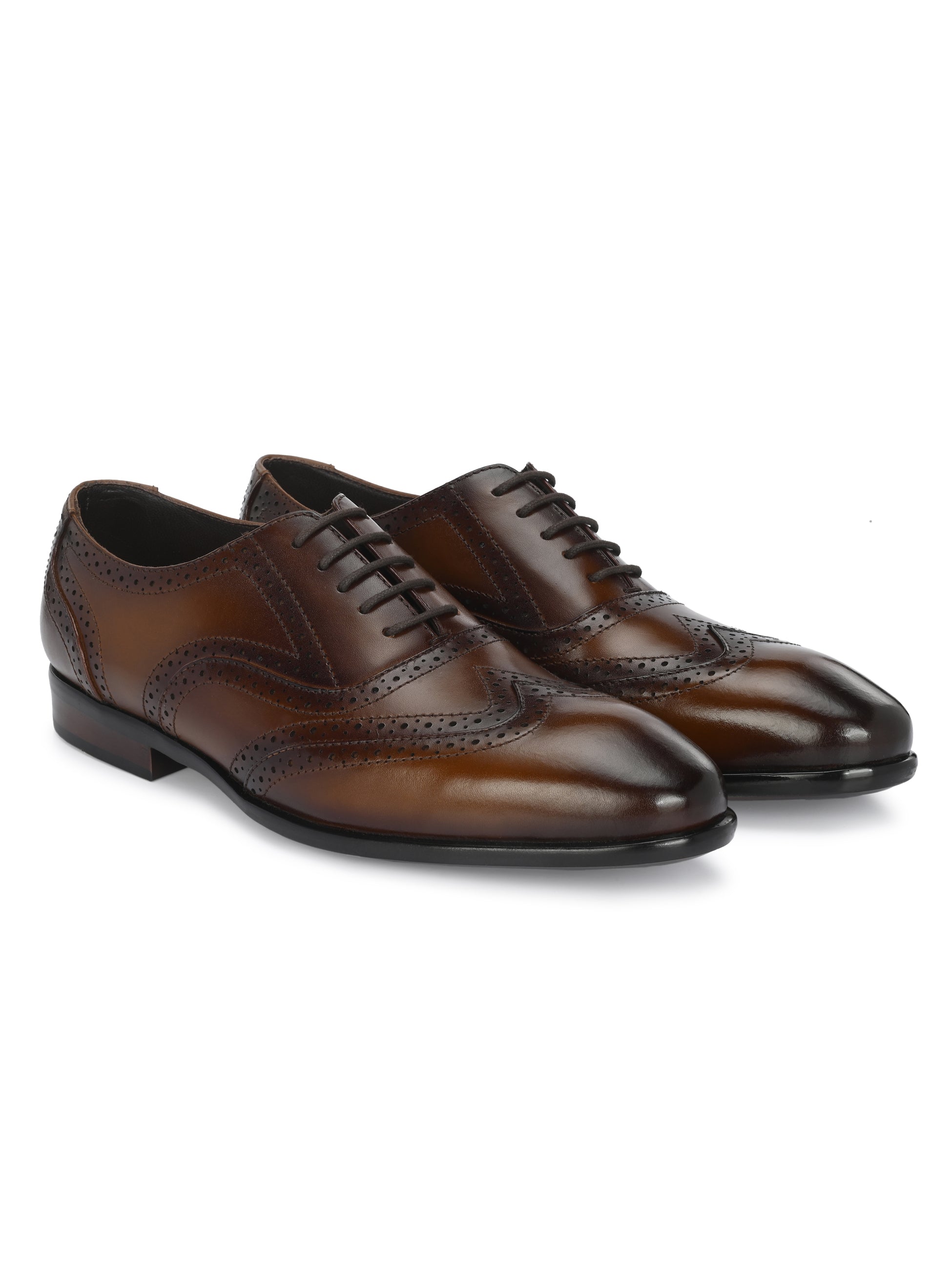 Egoss Platinum Lace Up Shoes For Men