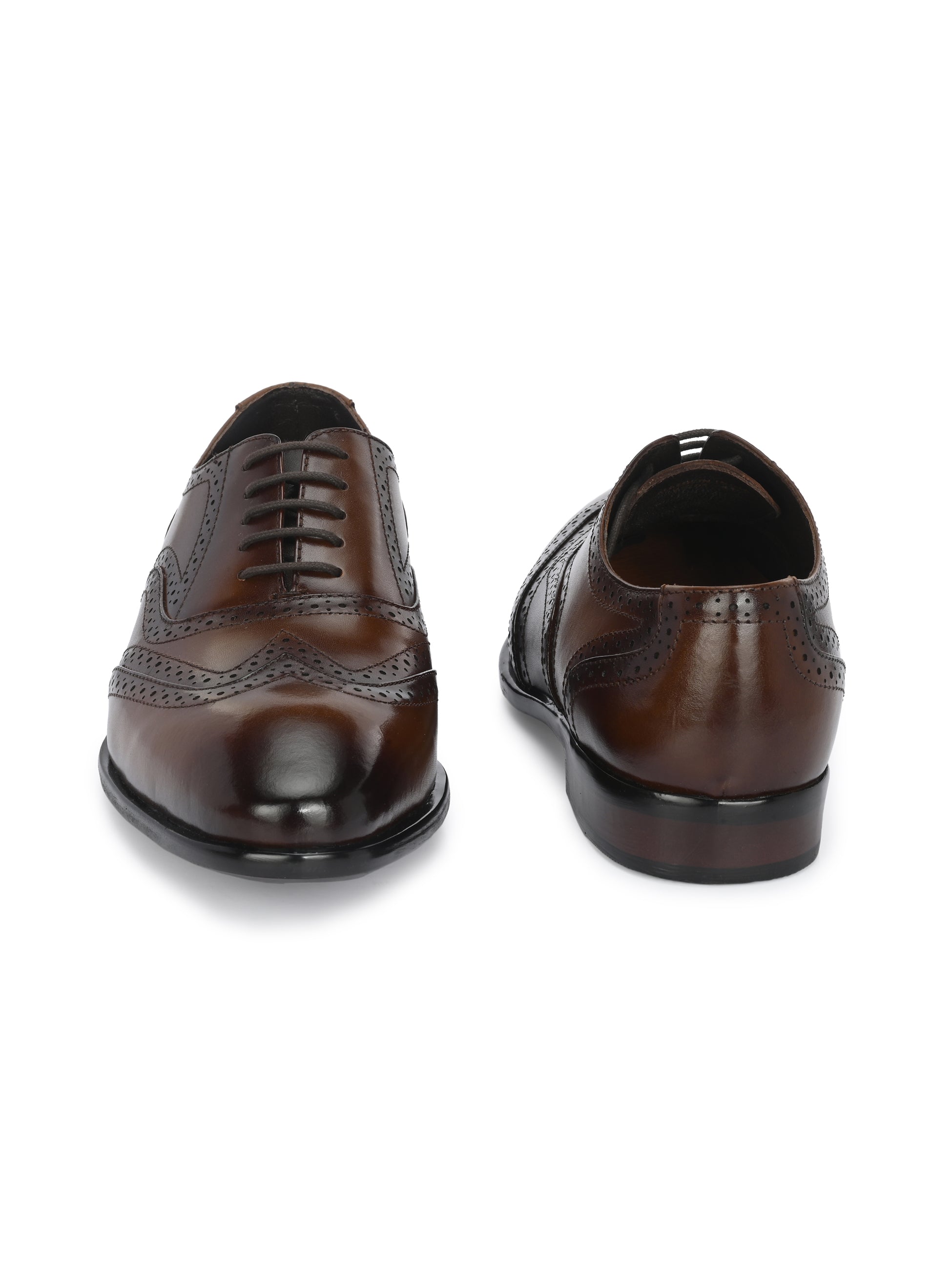 Egoss Platinum Lace Up Shoes For Men