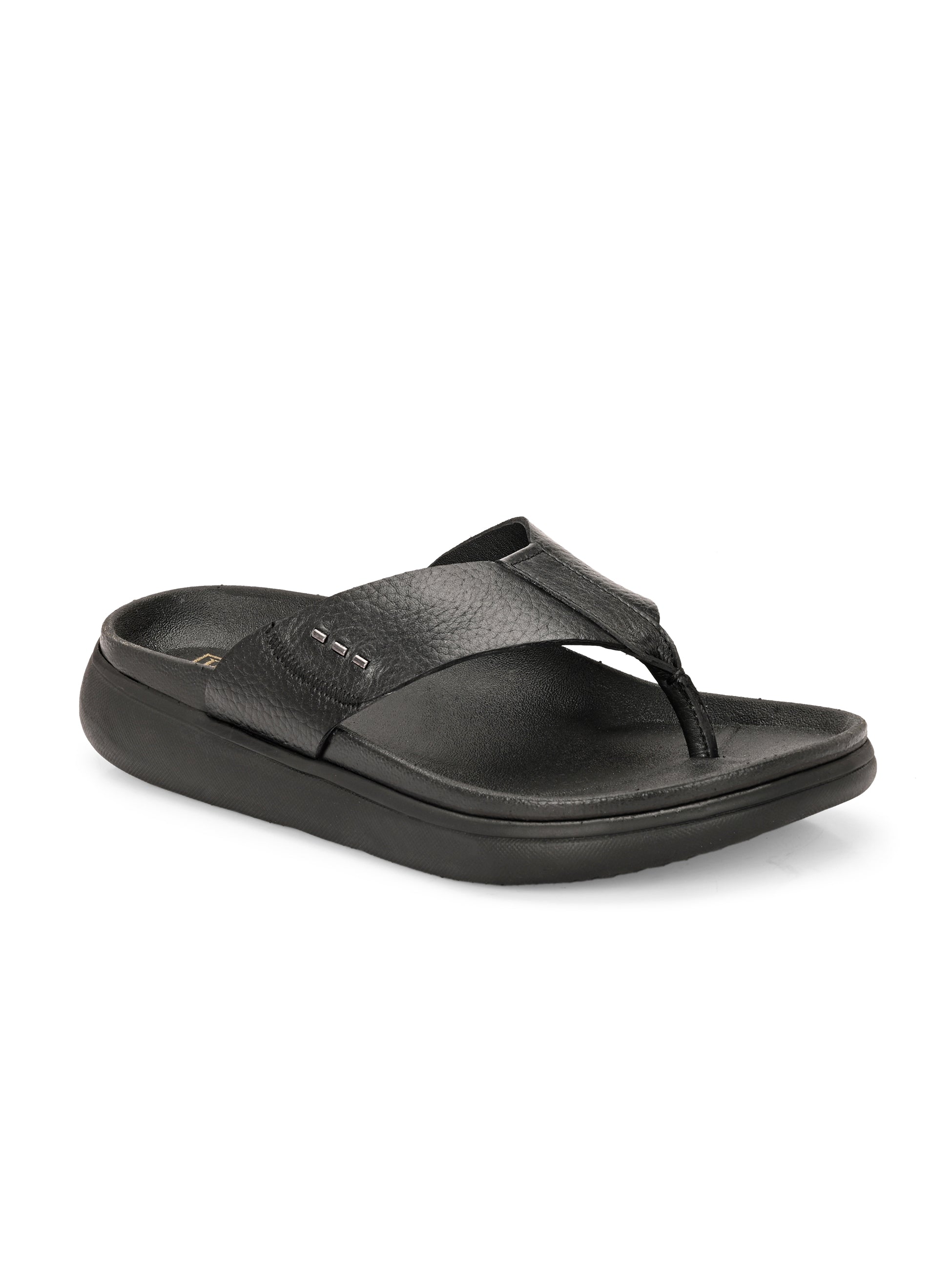 Comet Leather Slippers by Aspeerio