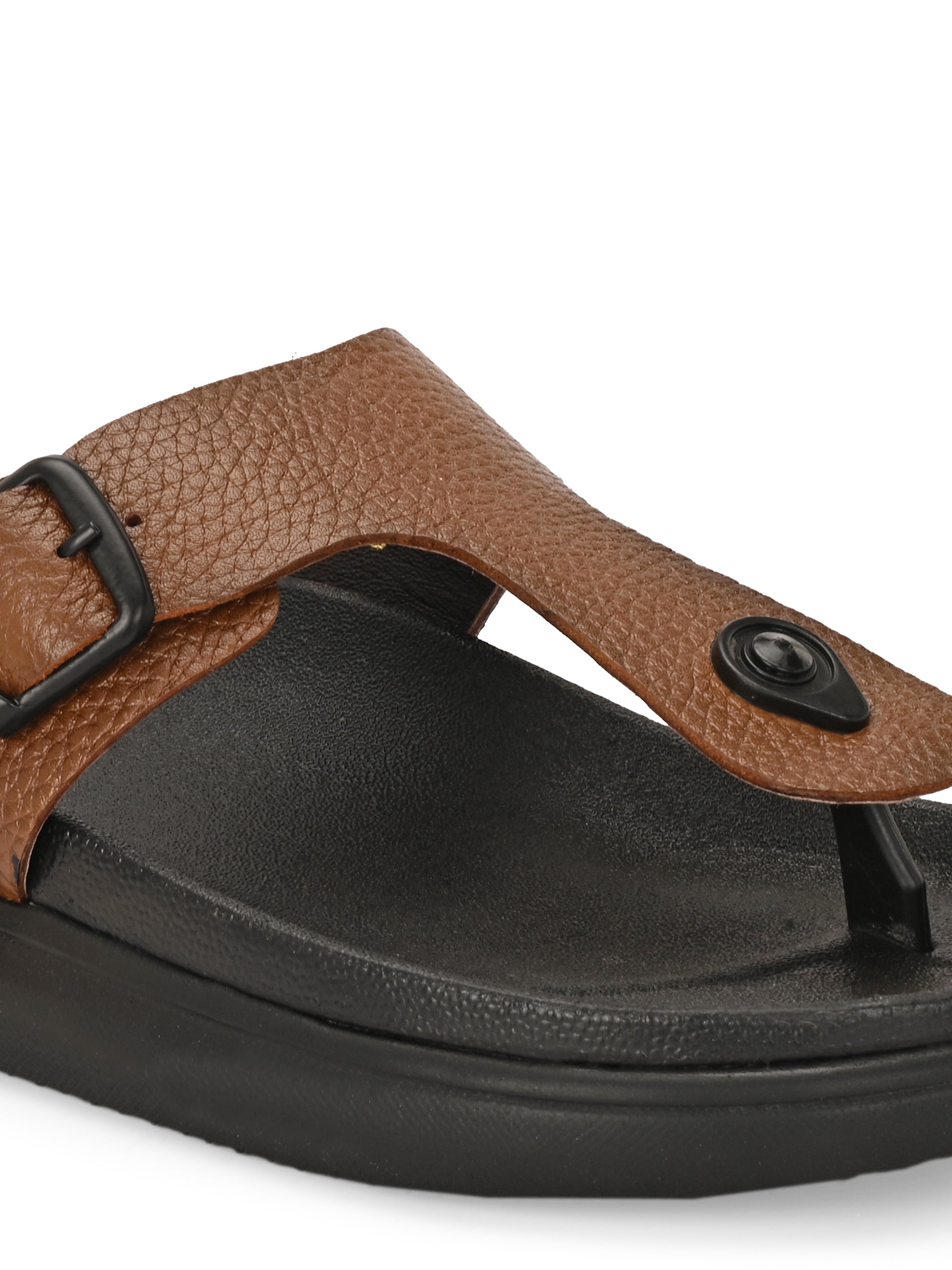 Comet Leather Slippers by Aspeerio