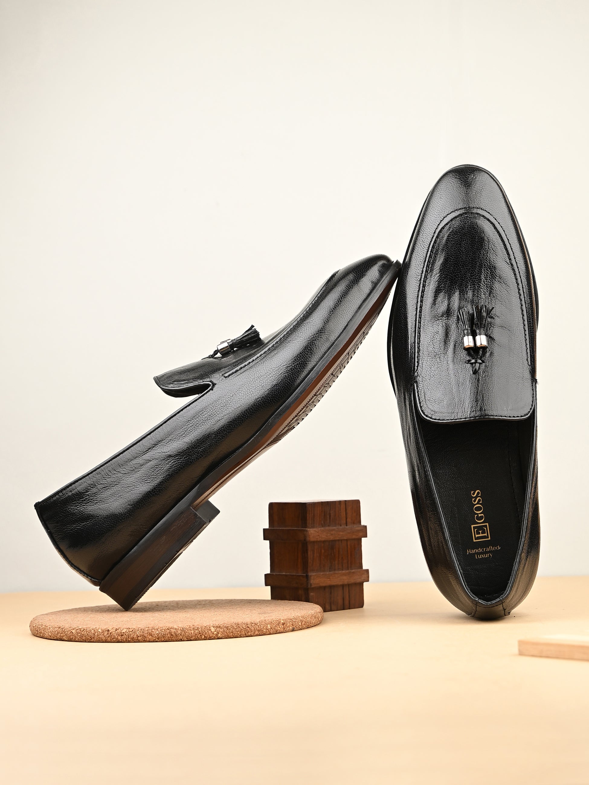 Rover Tassel Loafers by Aspeerio