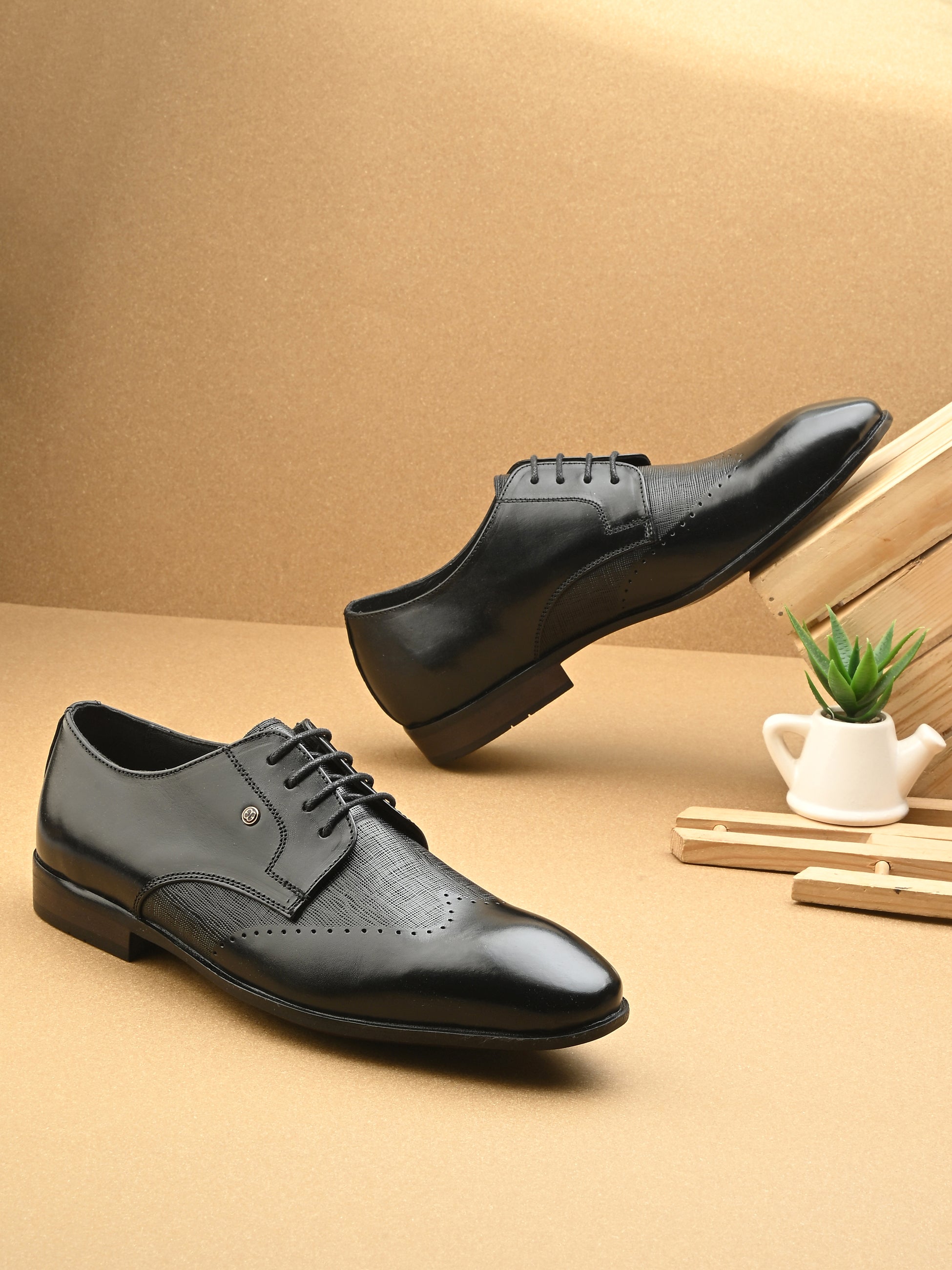 Egoss Formal Lace-Up Shoes For Men