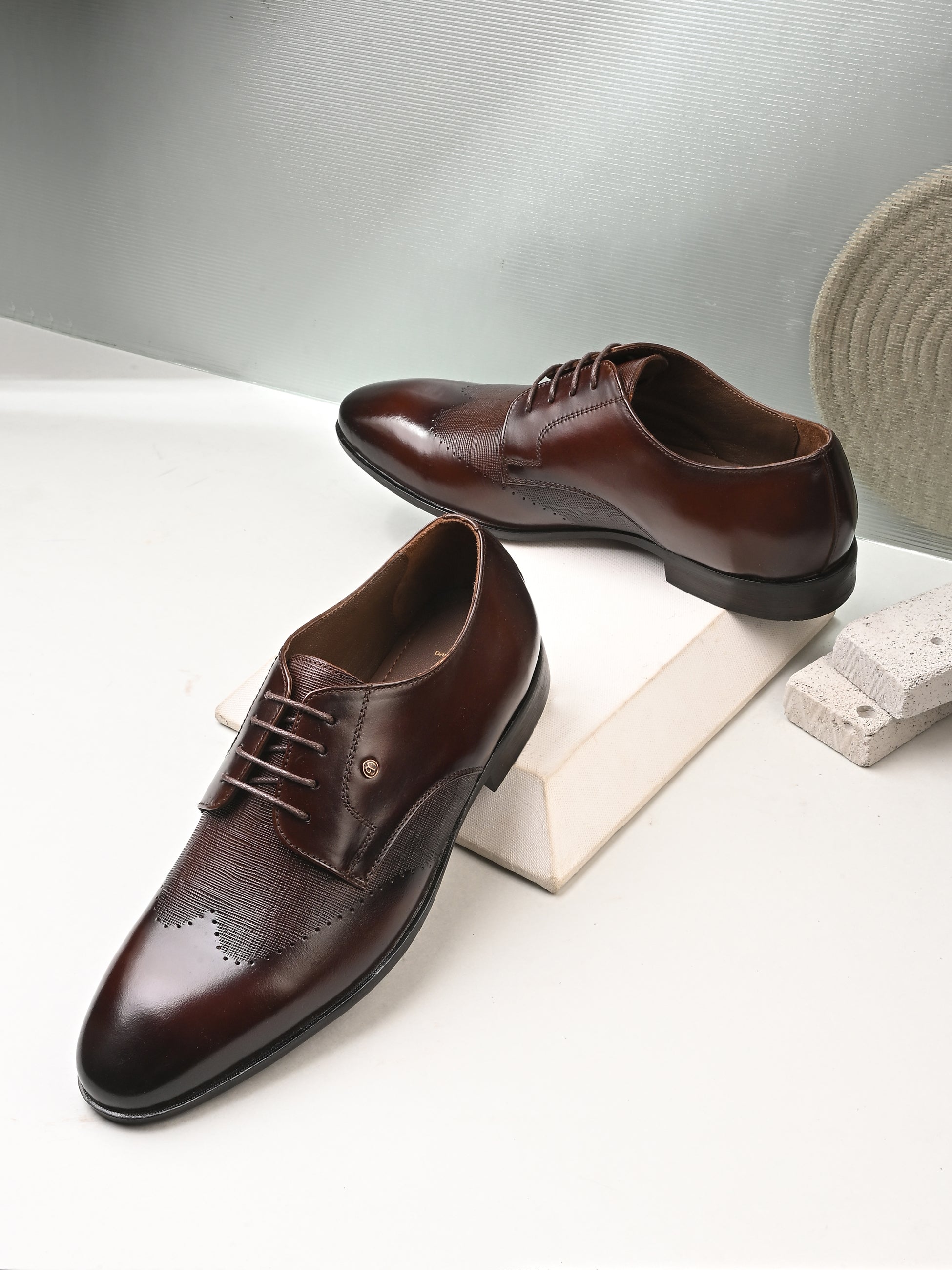 Egoss Formal Lace-Up Shoes For Men