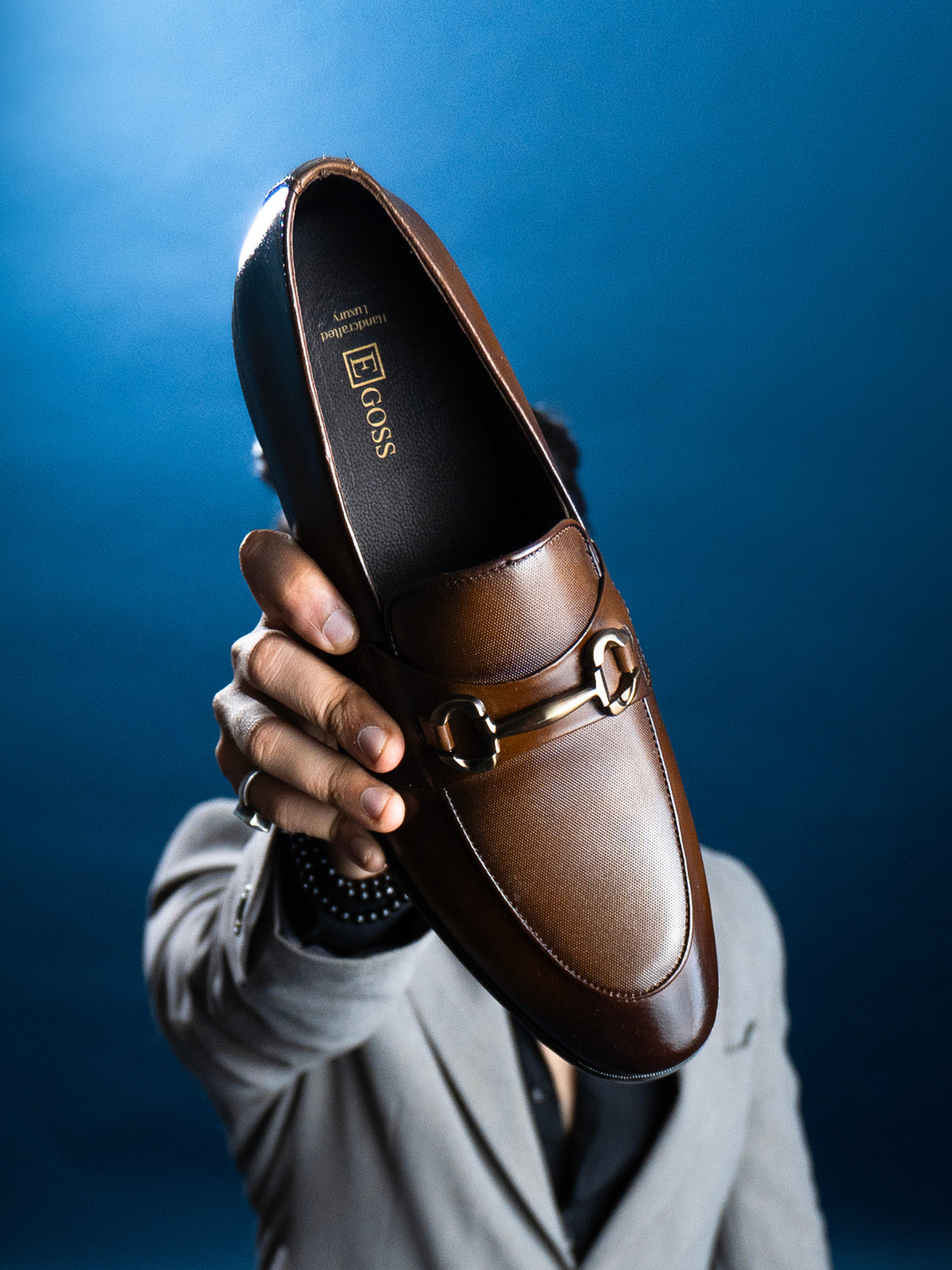 Egoss Buckled Loafers For Men