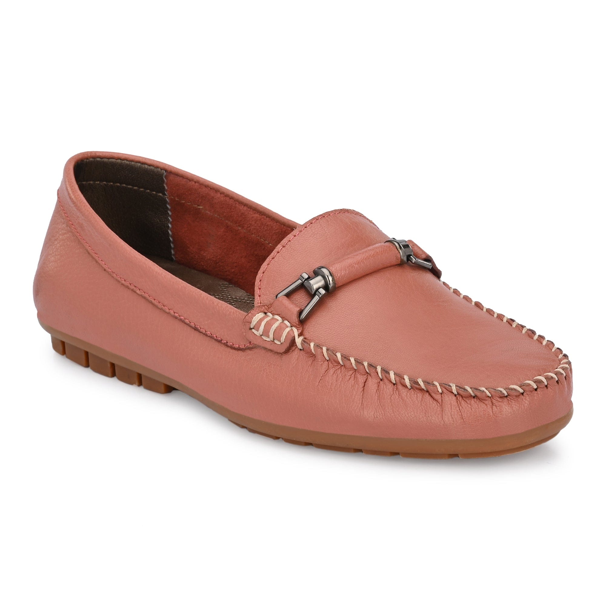 Matching buckled Casual Loafers For Women by Lady Boss egoss-shoes