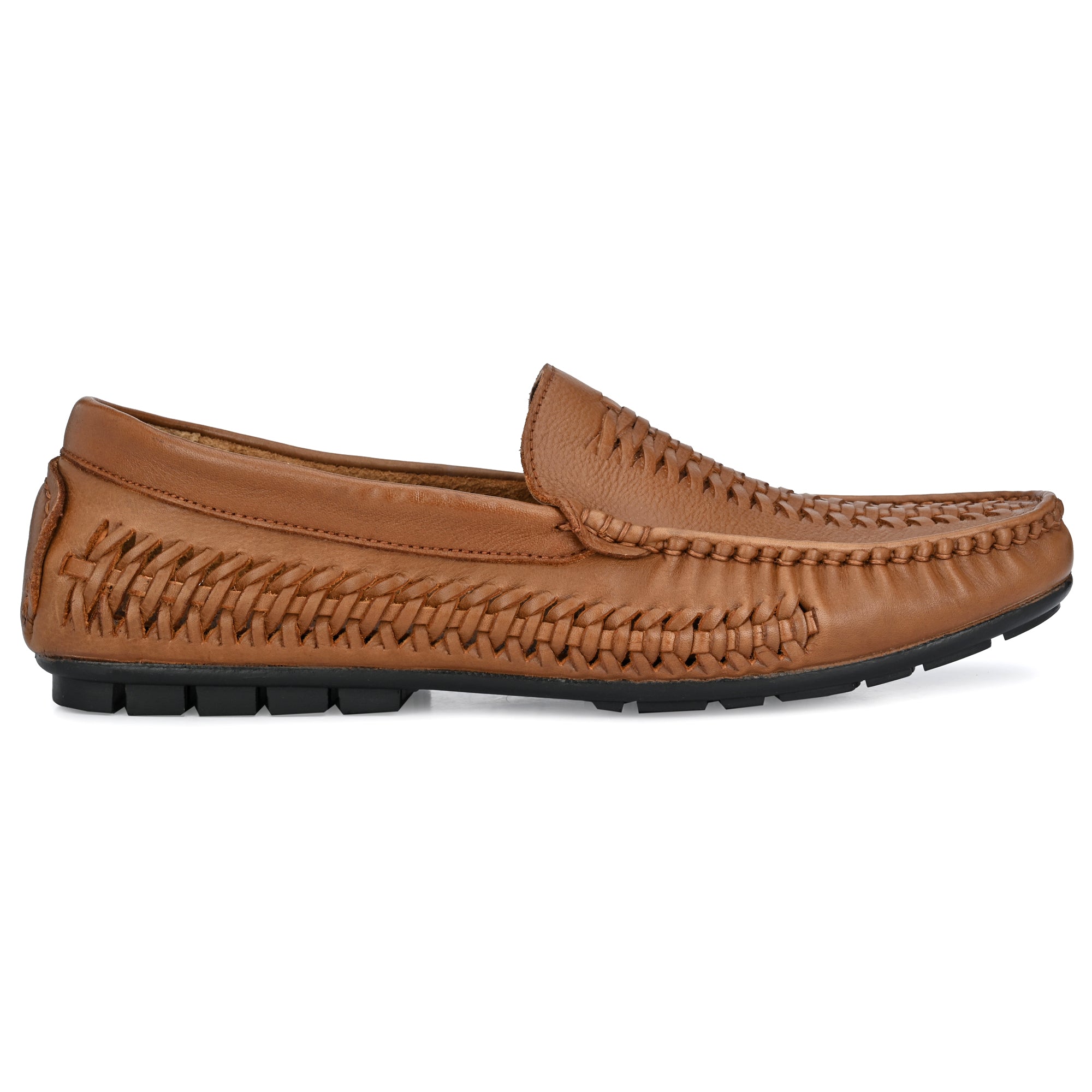 Egoss Casual Leather Slip-on Shoes Loafers For Men