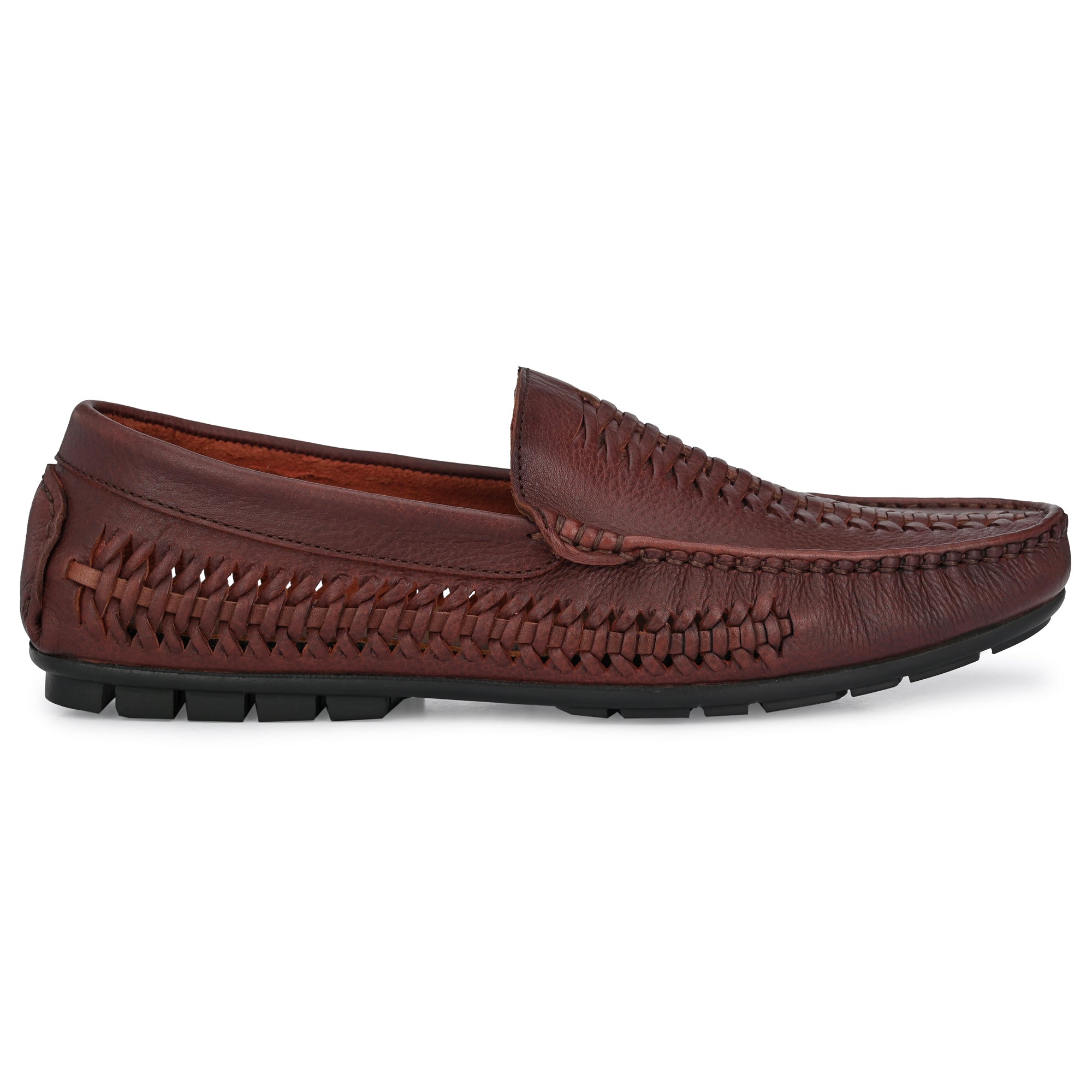 Egoss Casual Leather Slip-on Shoes Loafers For Men