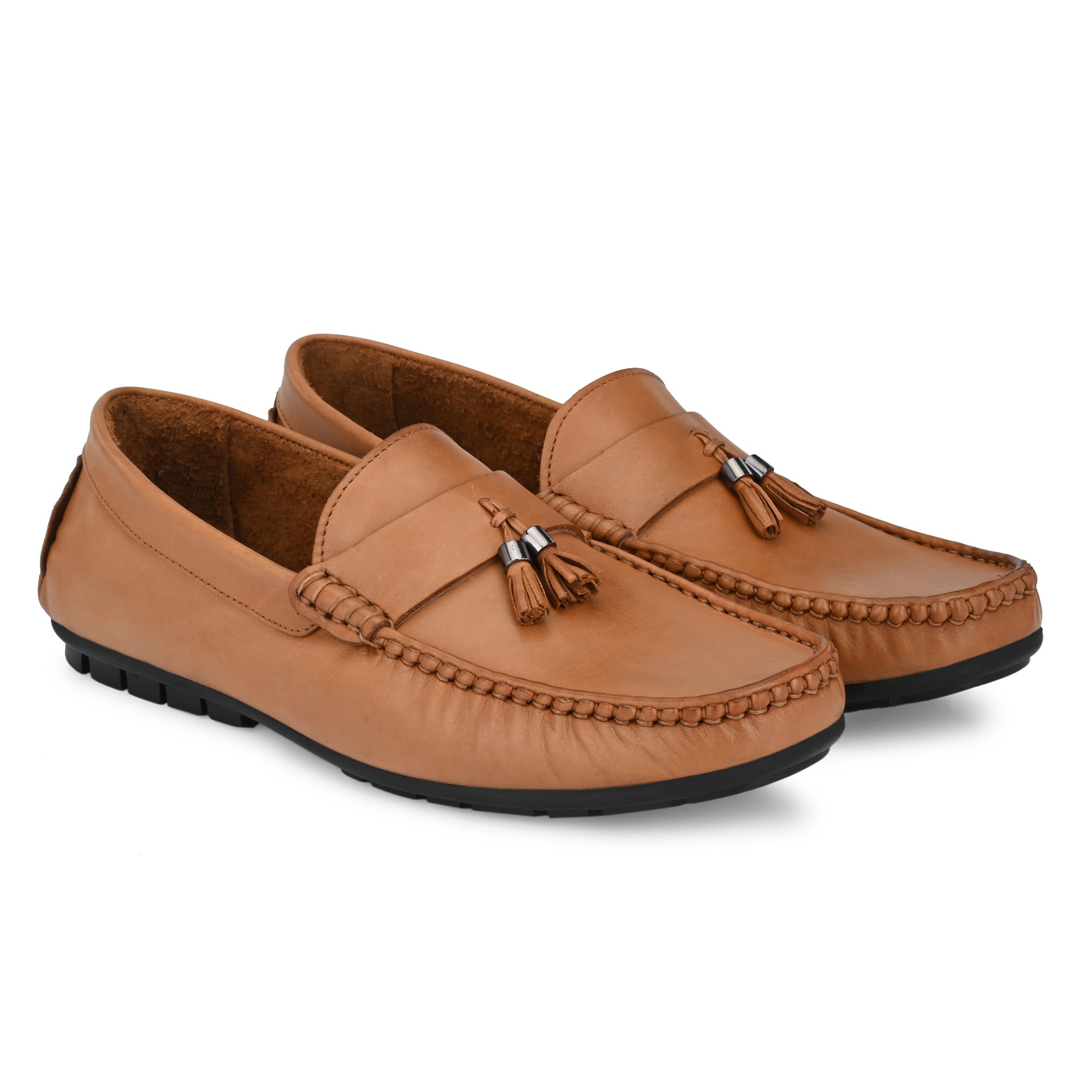 Egoss Casual Leather Slipon Loafers For Men