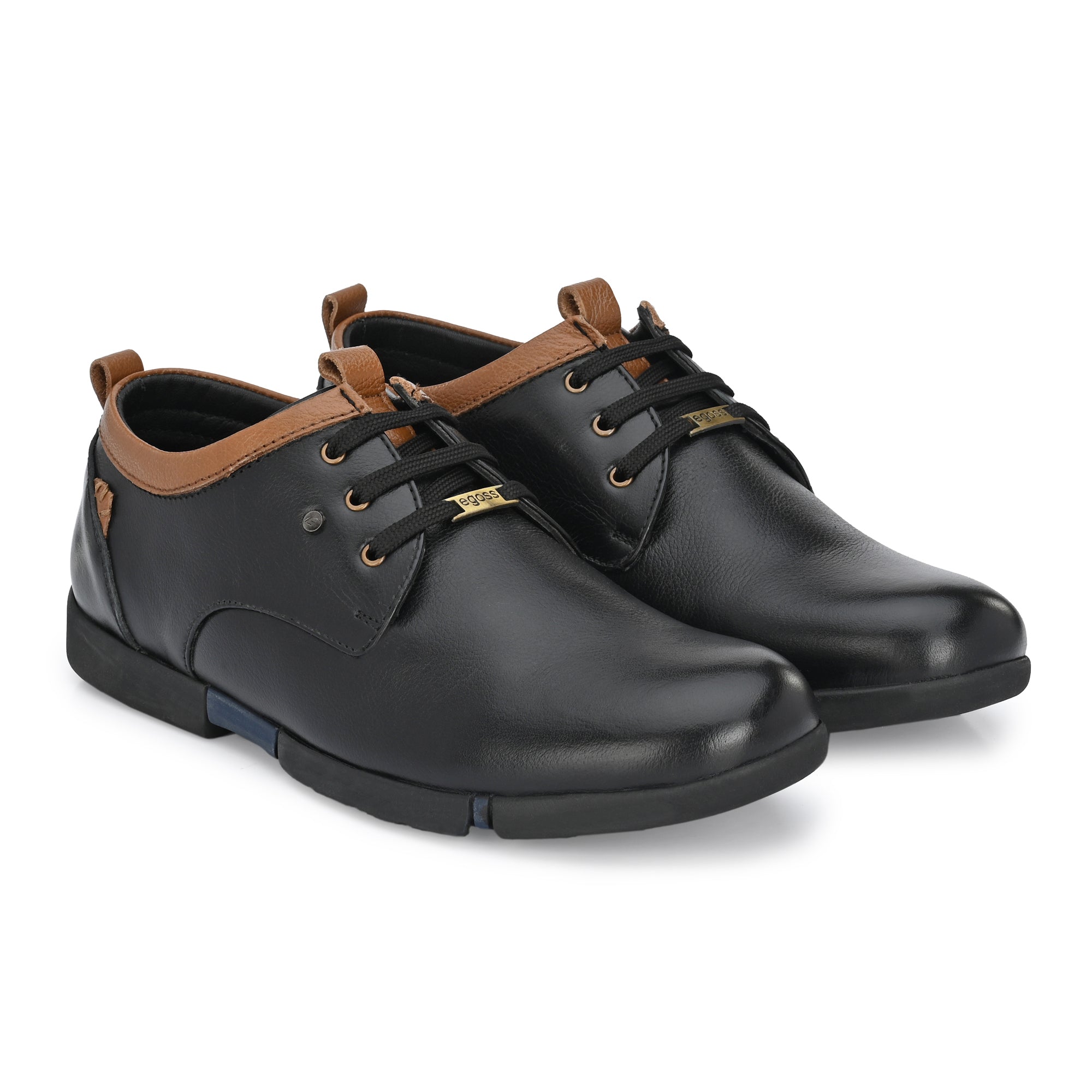 Egoss Casual Leather Derby Shoes For Men