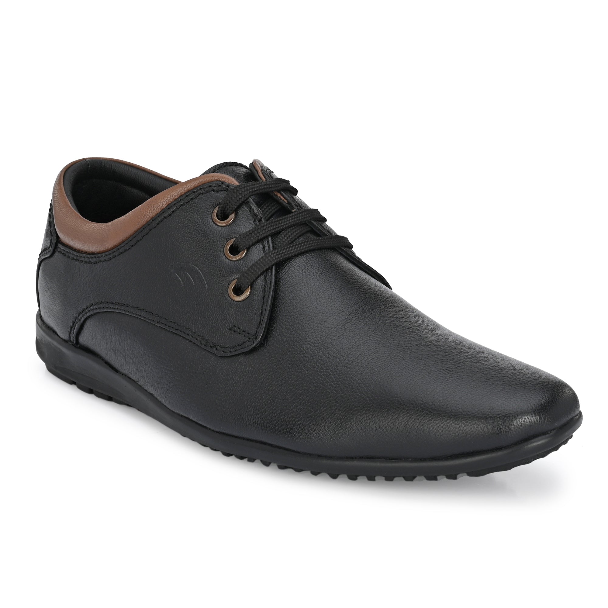 Egoss Casual Leather Derby Lace Up For Men