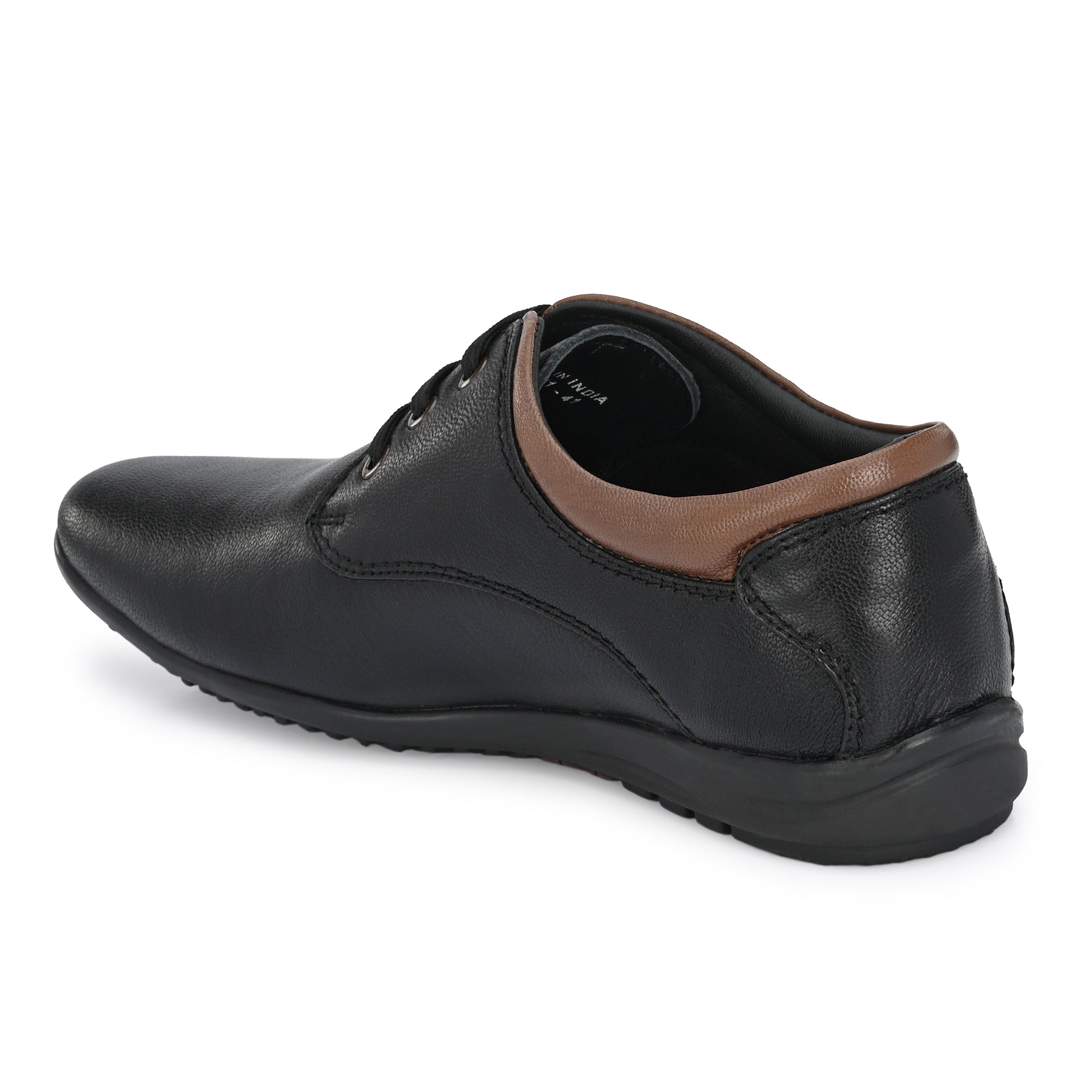 Egoss Casual Leather Derby Lace Up For Men