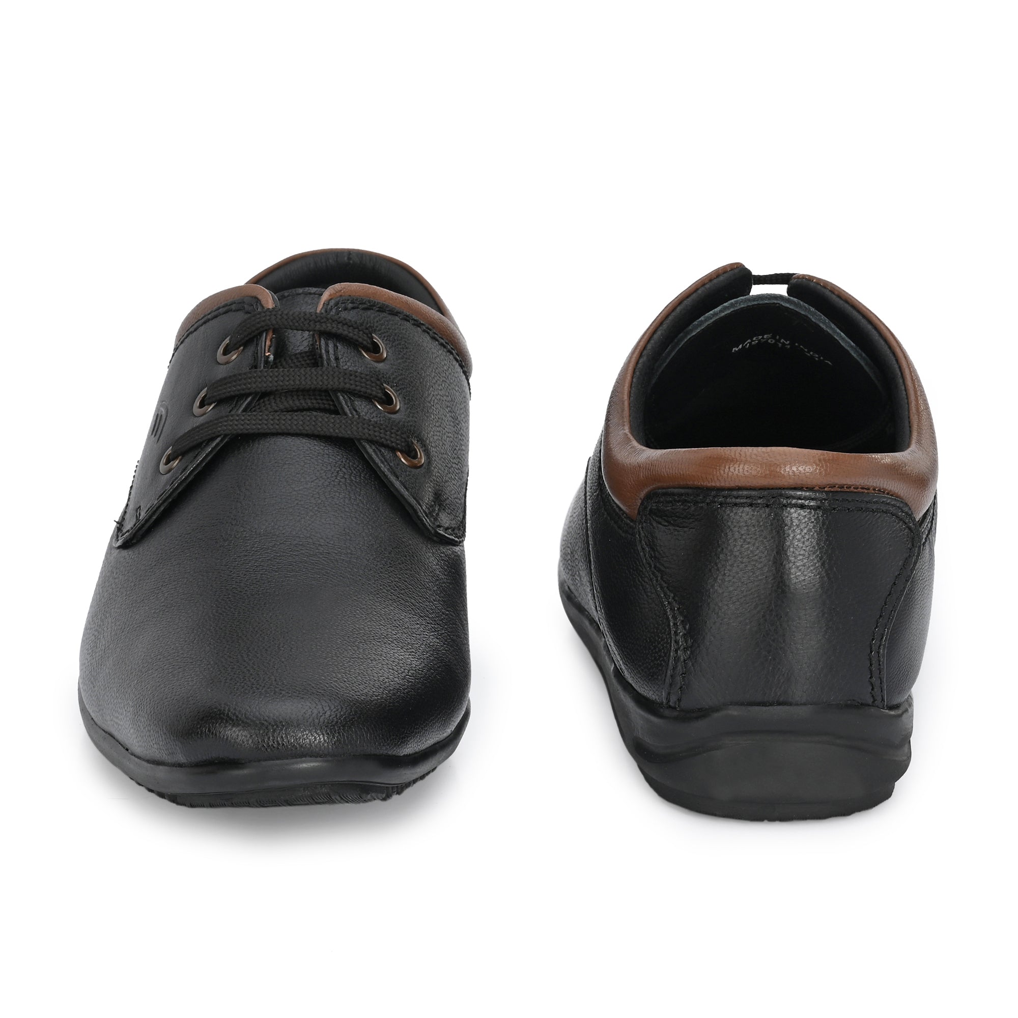 Egoss Casual Leather Derby Lace Up For Men