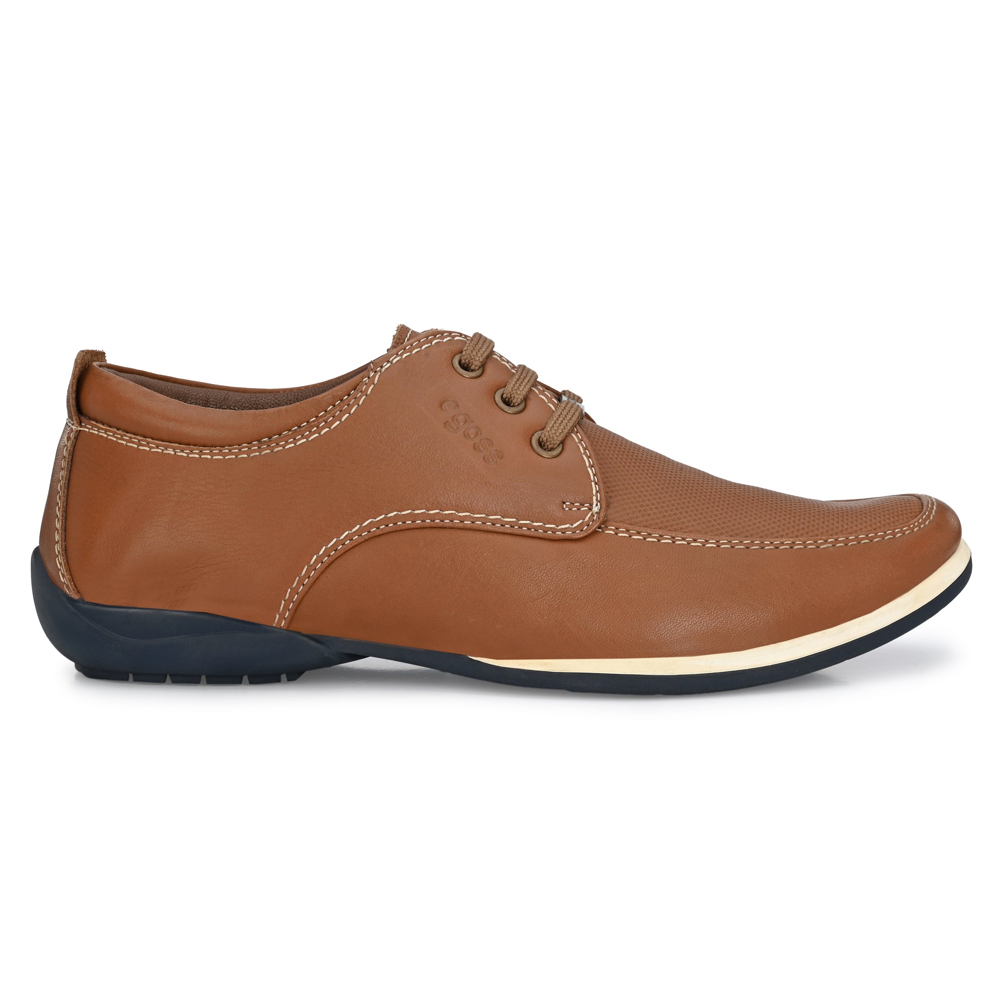 Egoss Casual Leather  Lace Up For Men