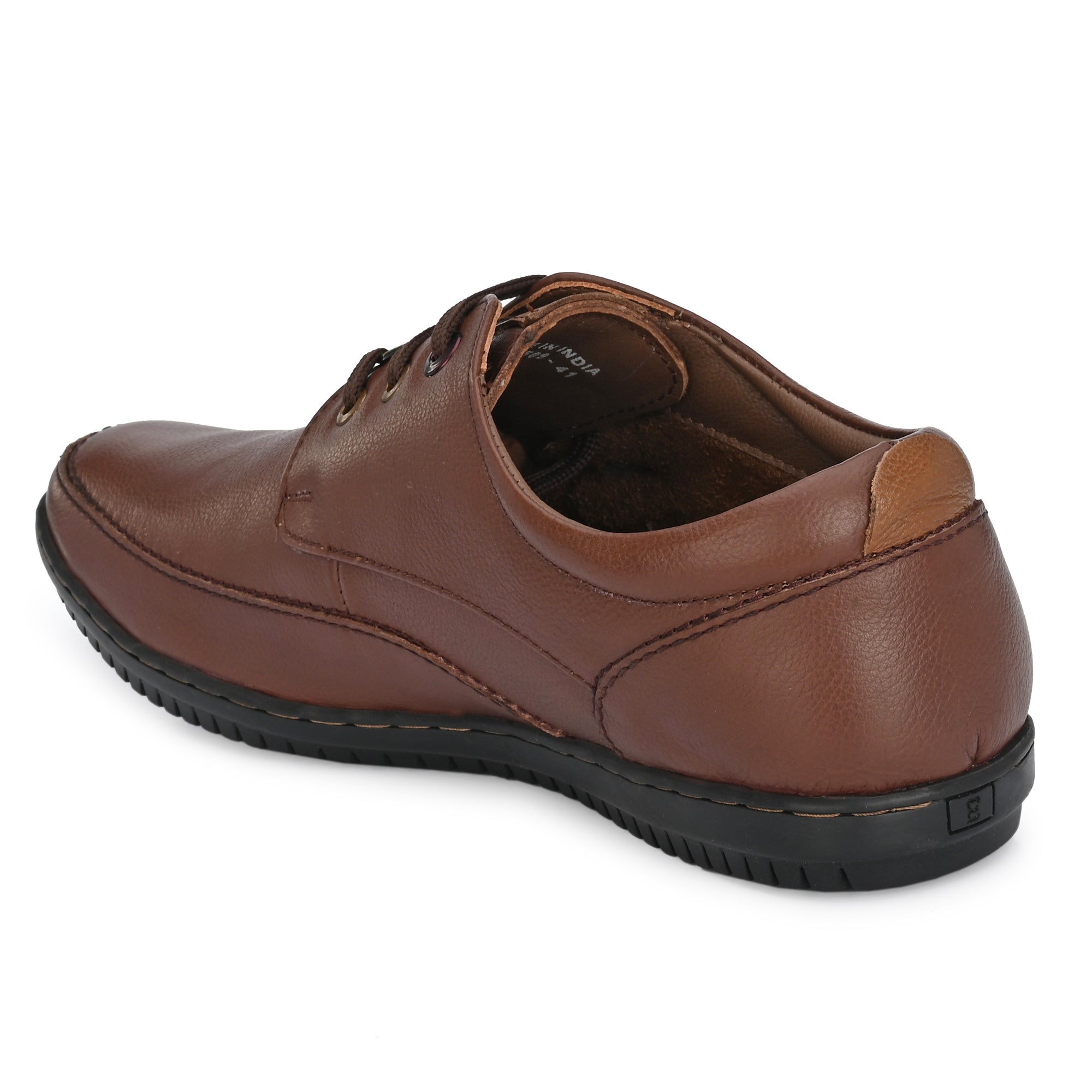 Egoss Leather Casual Lace Up Shoes For Men