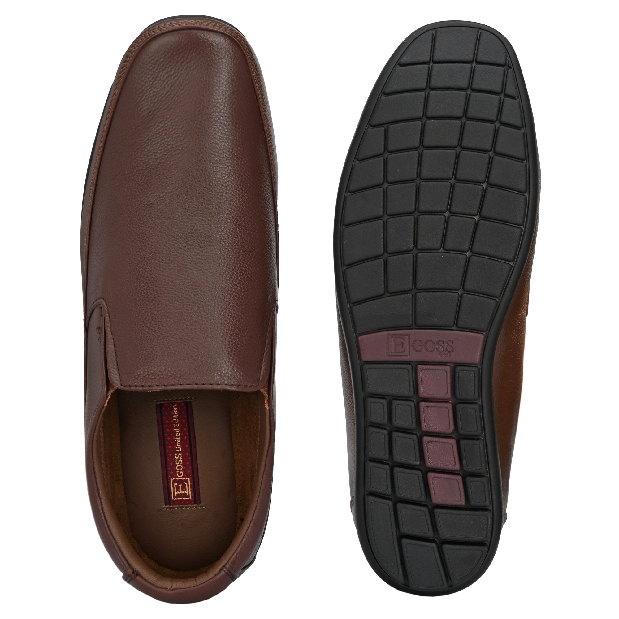 Egoss Leather Casuals Shoes for Men