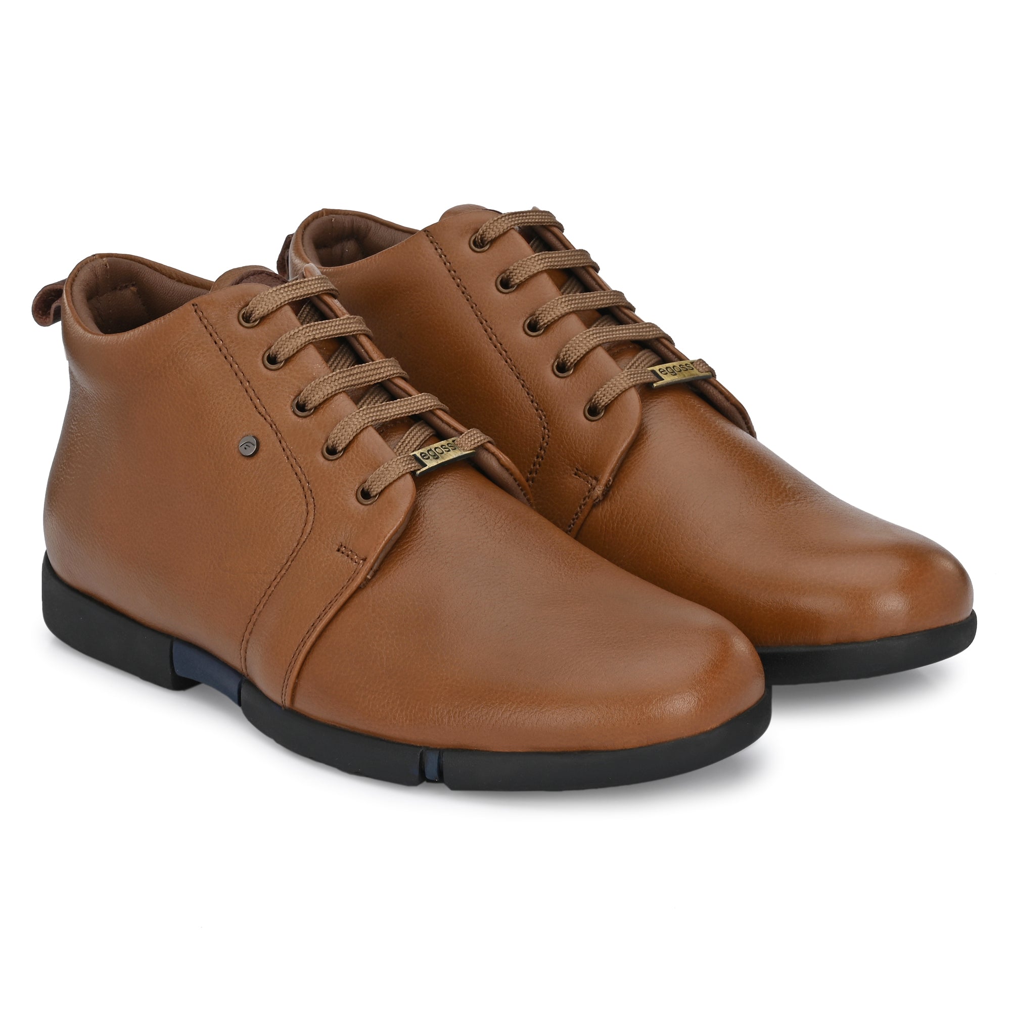 Egoss Leather Casual Shoes For Men