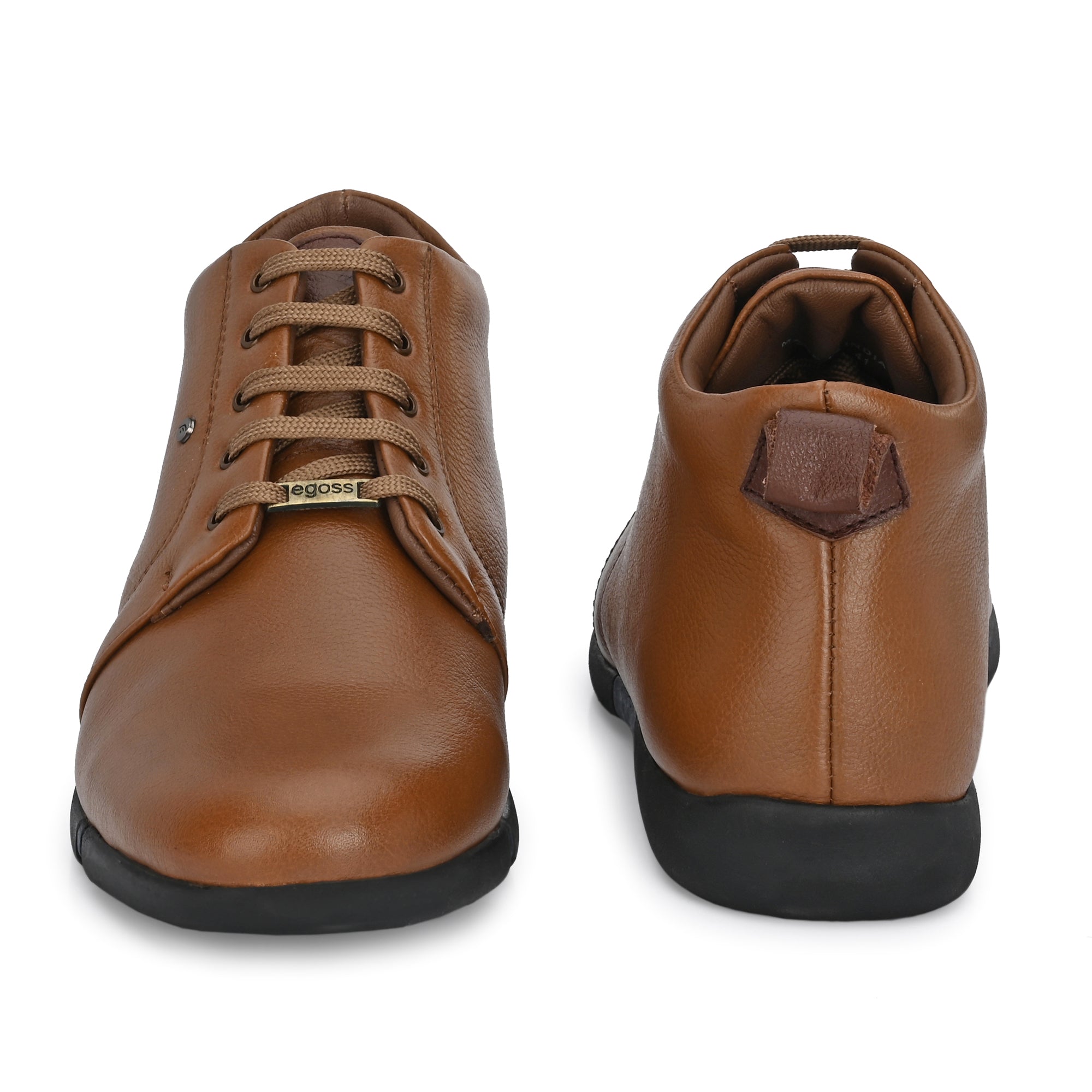 Egoss Leather Casual Shoes For Men