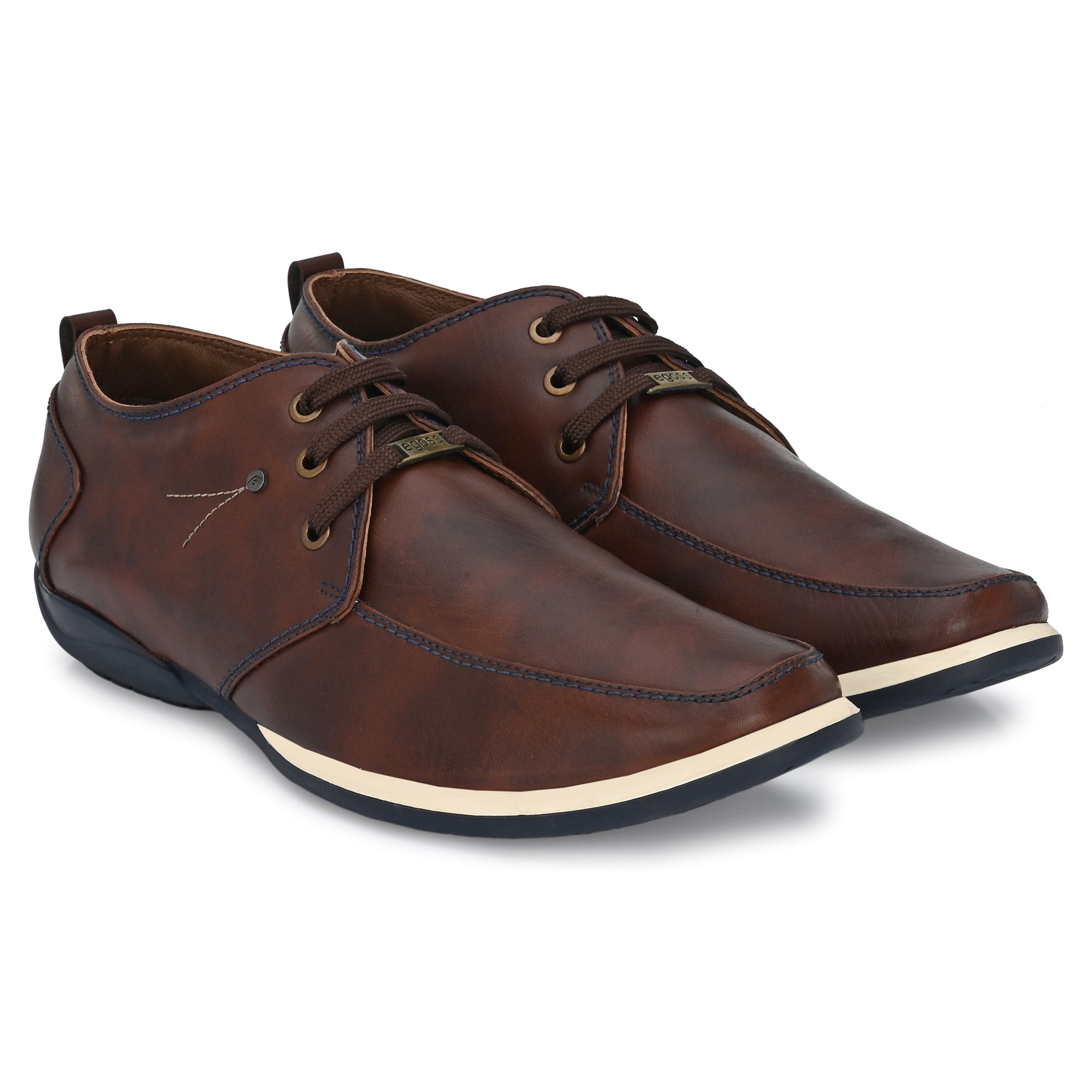 Egoss Vegan Men's Casual Lace-Up Shoes