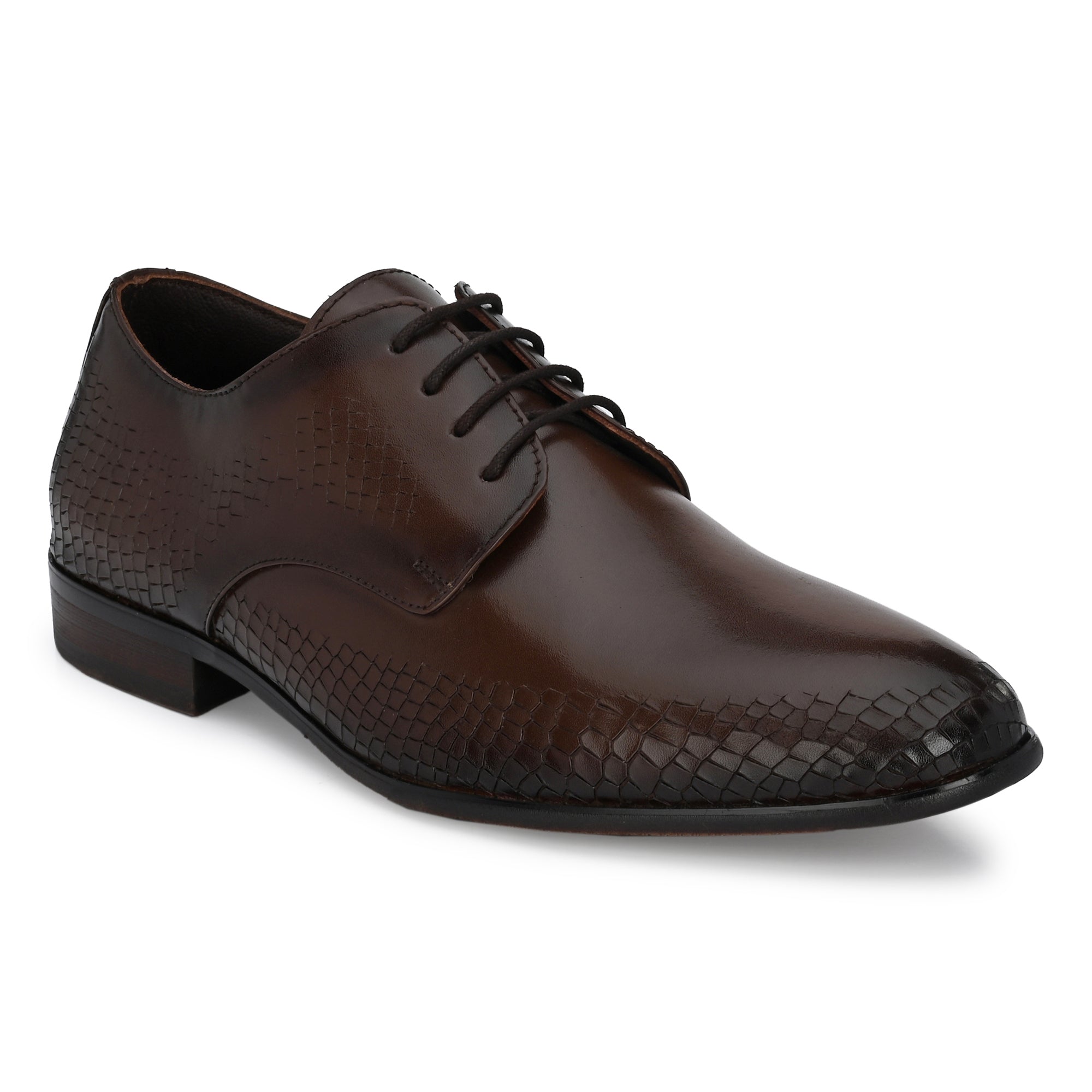 Imprinted Lace Up Shoes For Men
