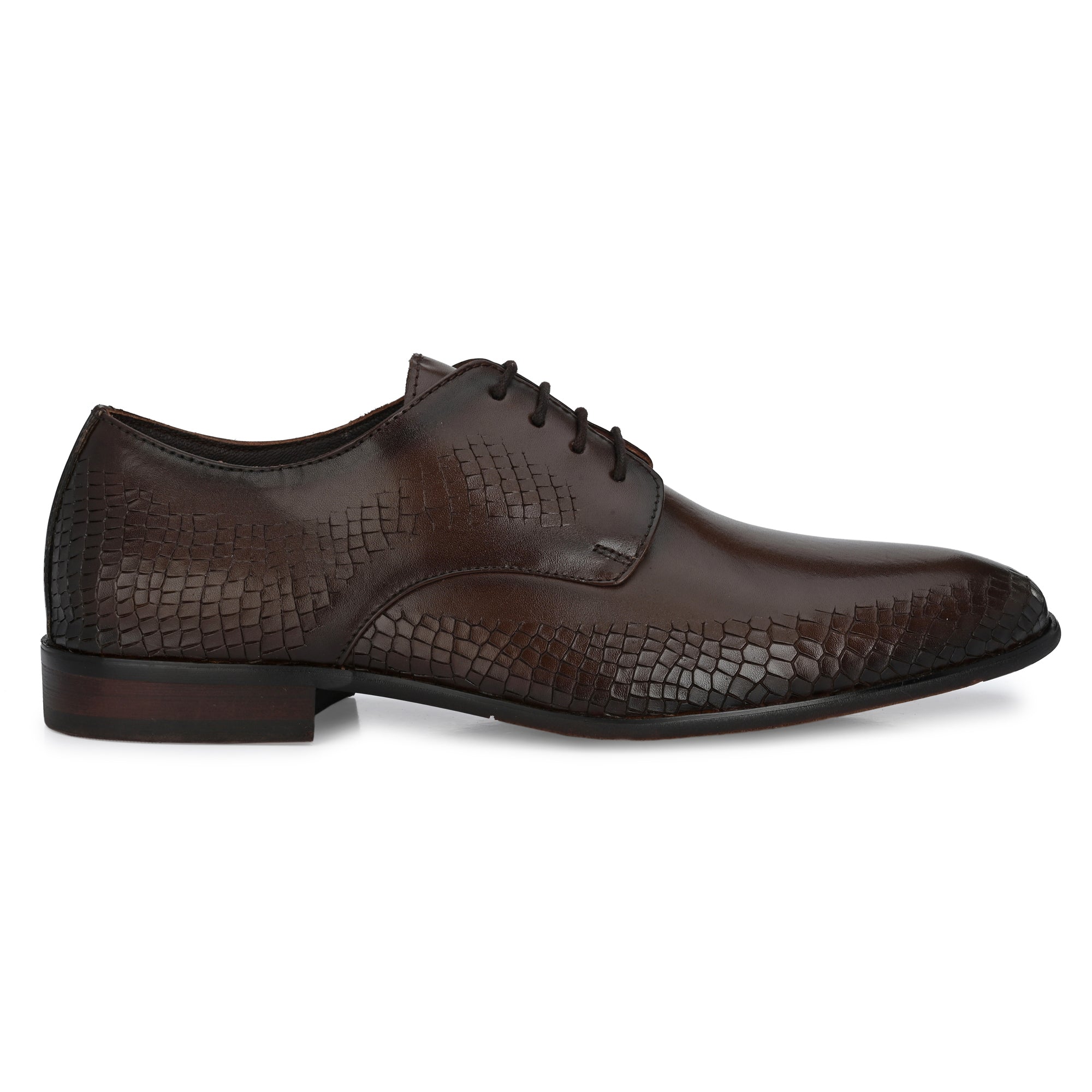 Imprinted Lace Up Shoes For Men