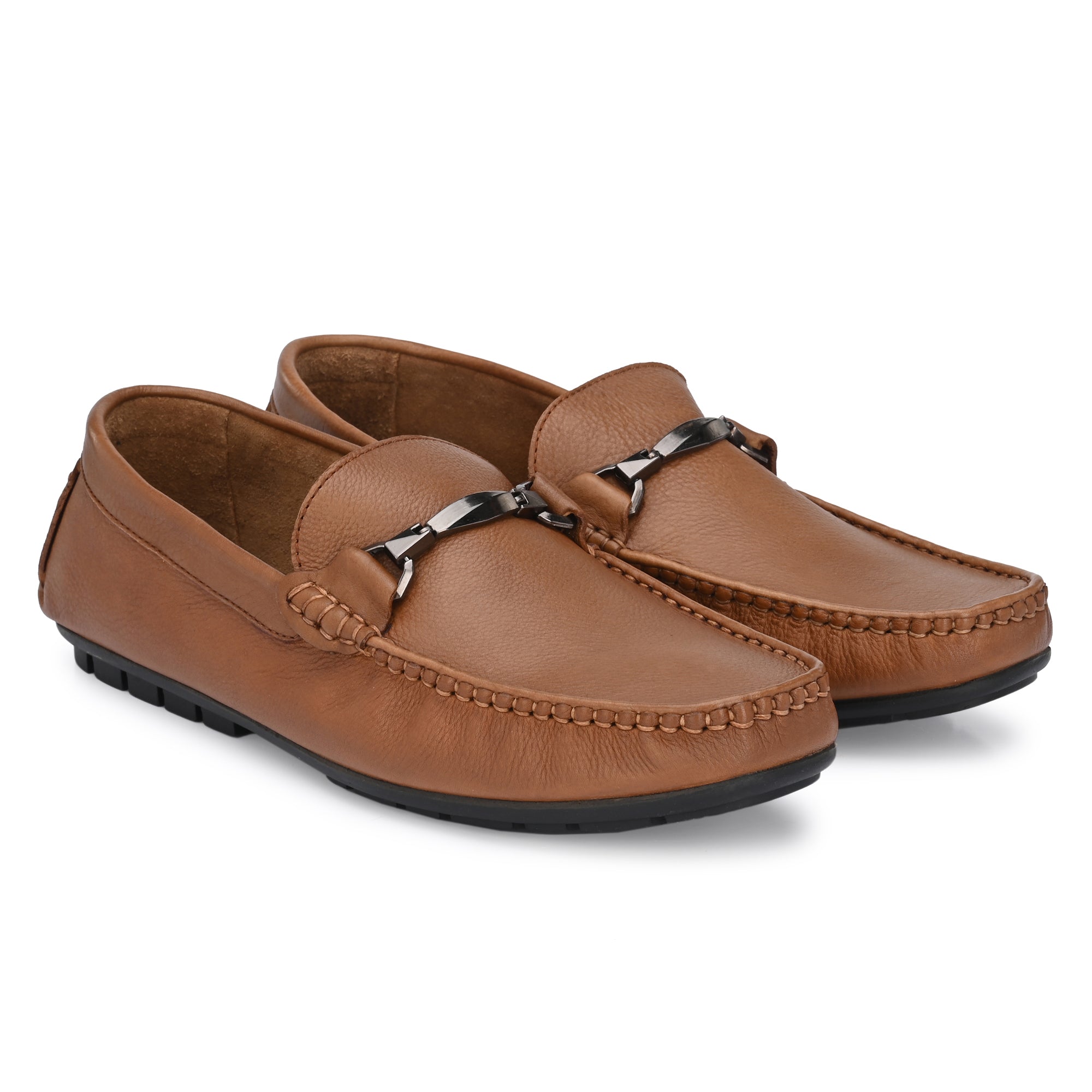 Egoss Leather Loafers Shoes For Men