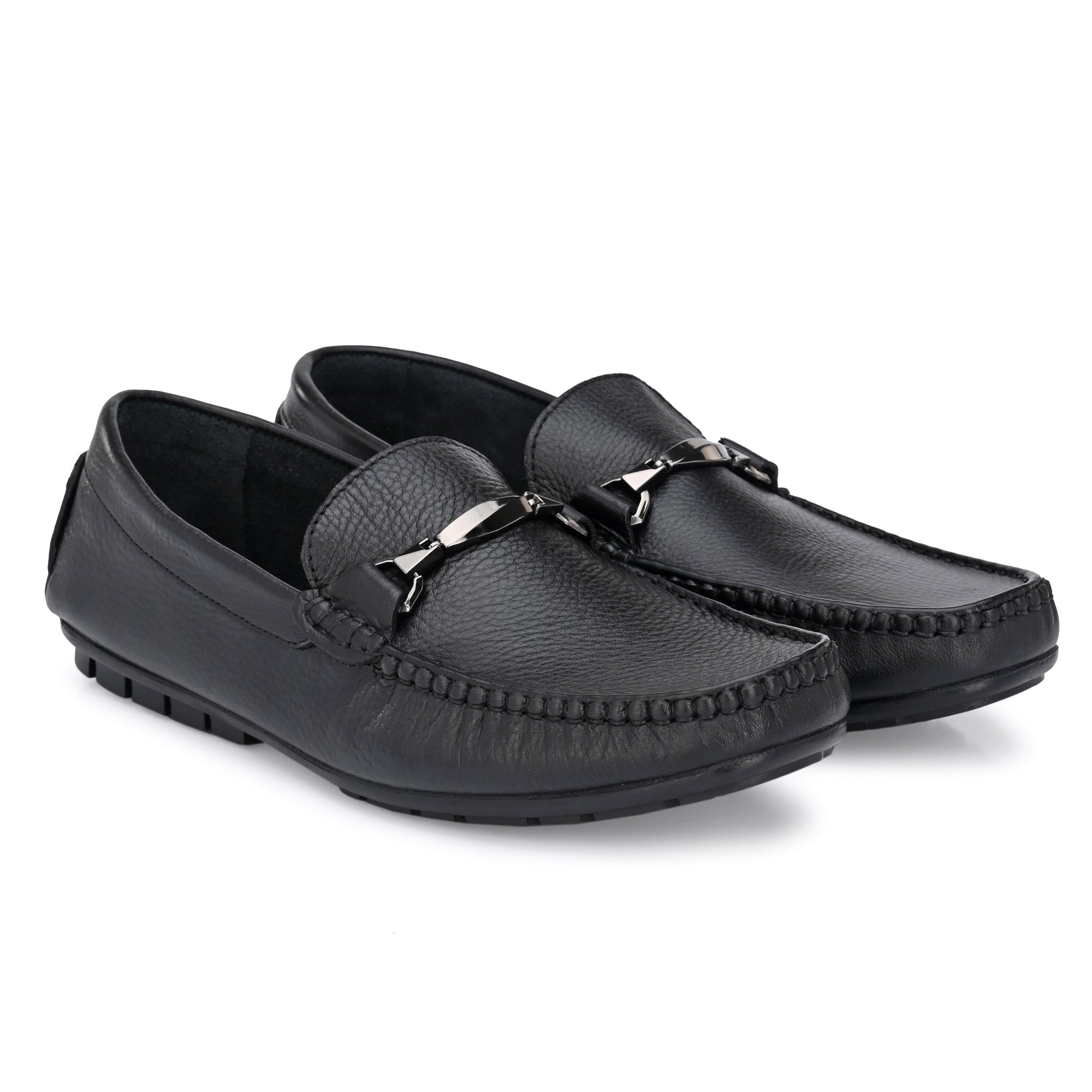 Egoss Leather Loafers Shoes For Men