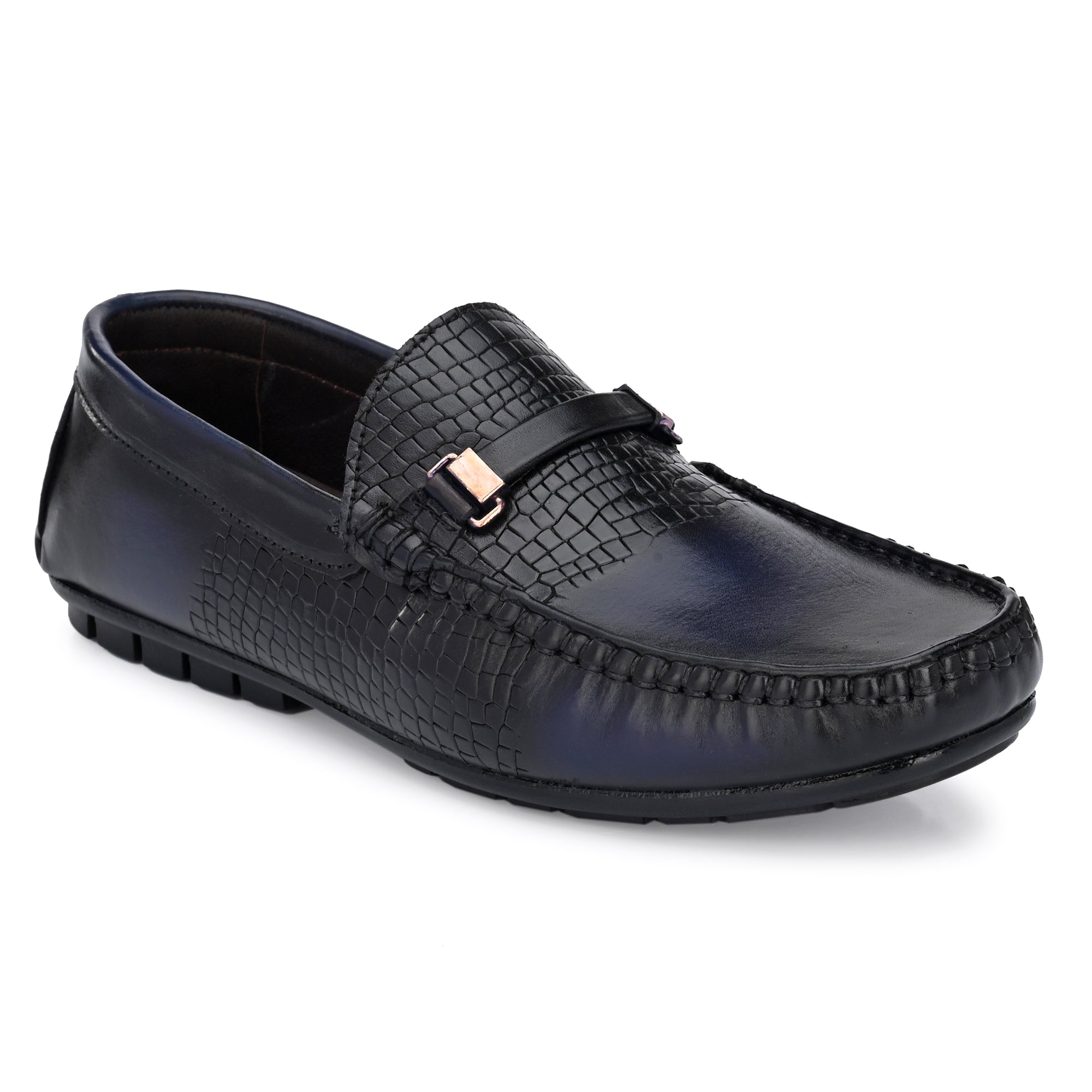 Buckled Formal Loafers For Men by Egoss