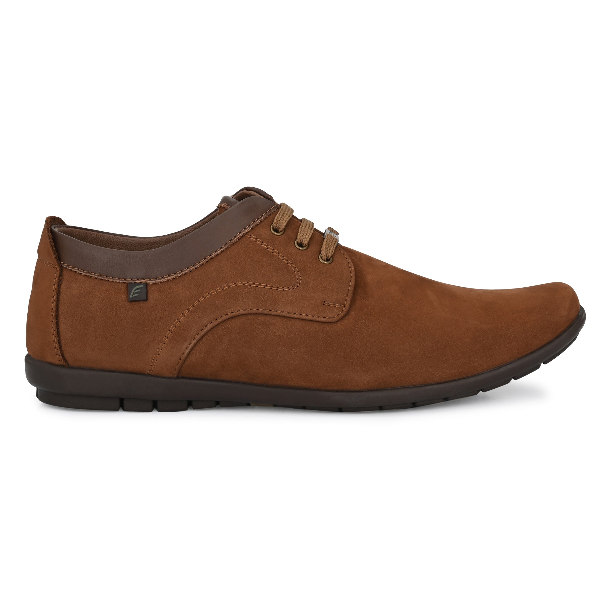 Egoss Leather Casual Lace Up Shoes For Men