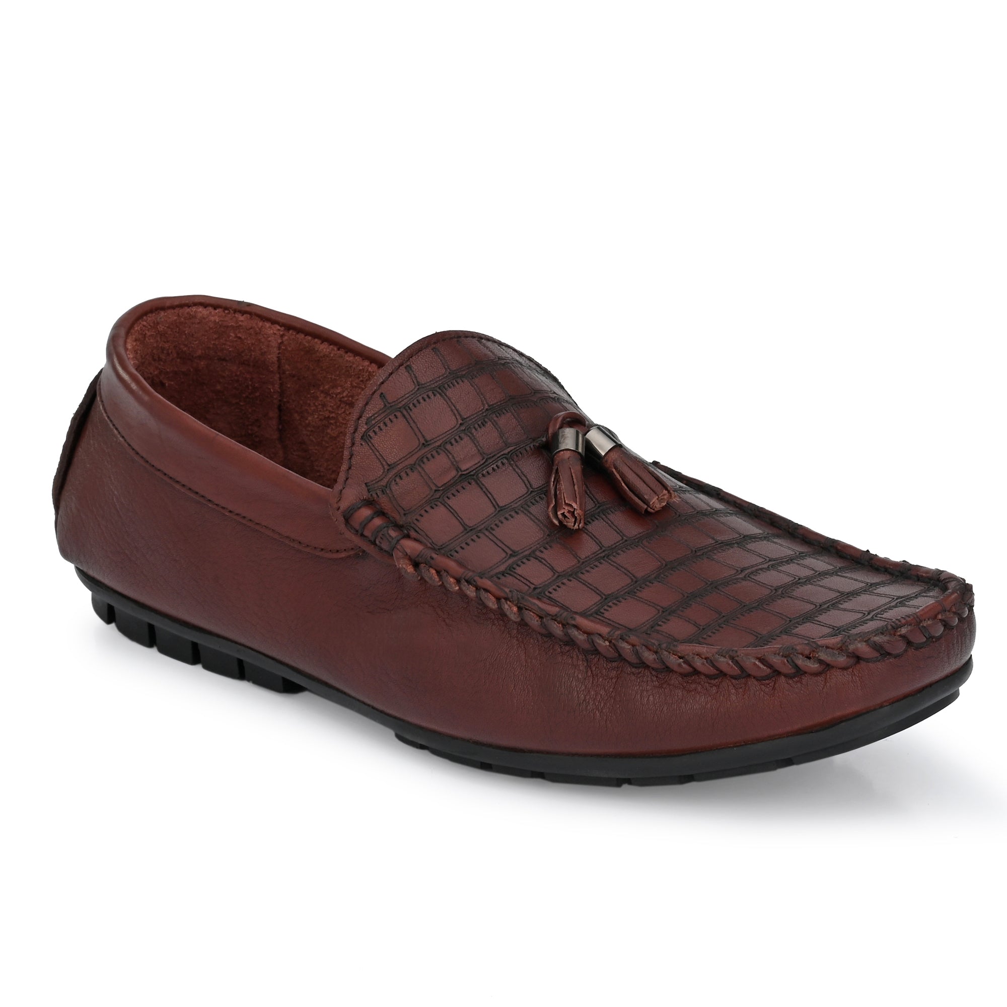 Egoss Casual Leather Slip-on Shoes For Men