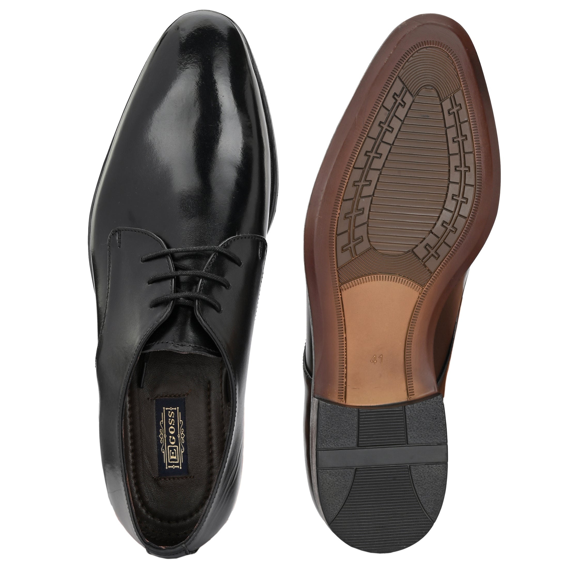 Egoss Formal Lace-Up Leather Shoes For Men