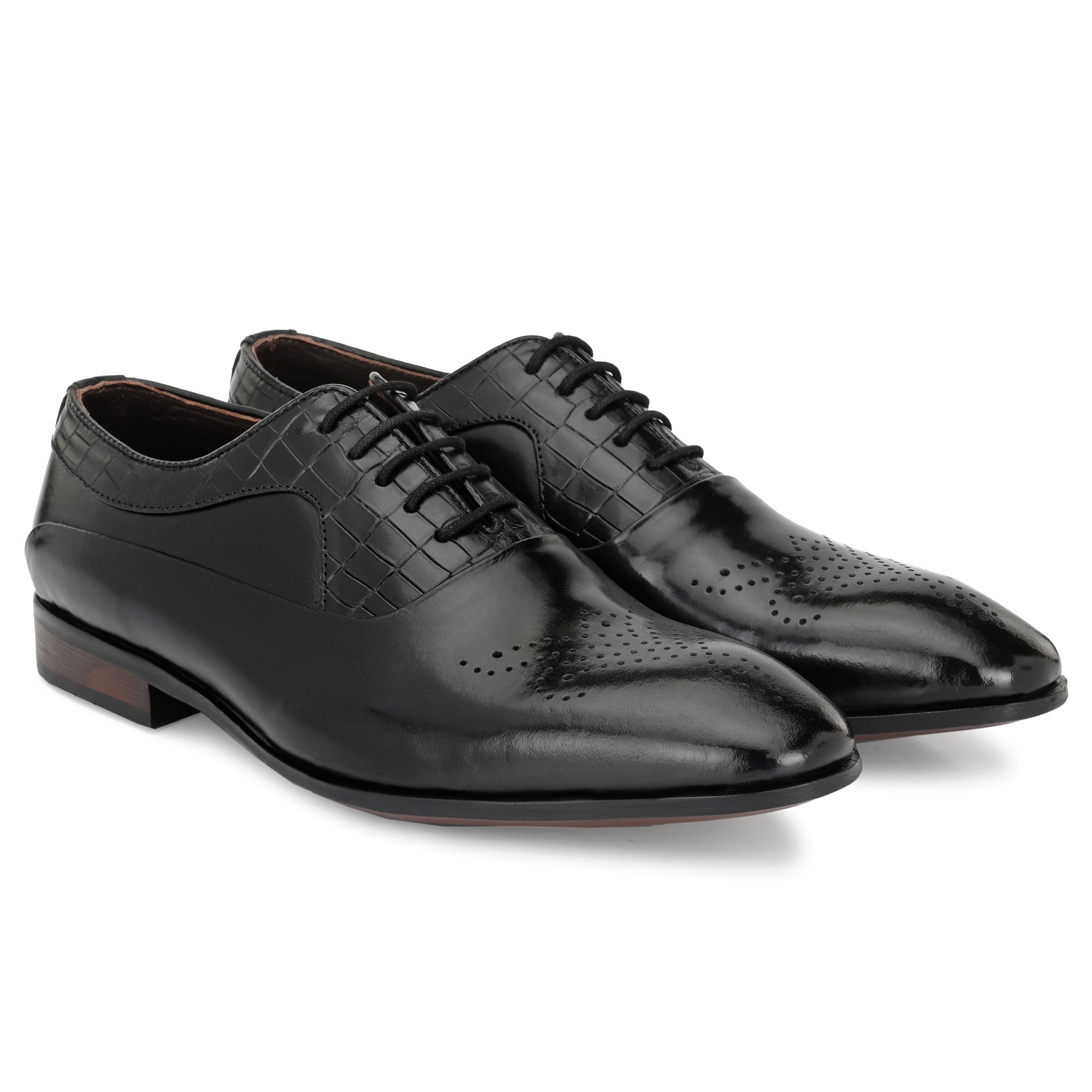 Egoss Formal Lace-Up Brogue Shoes For Men