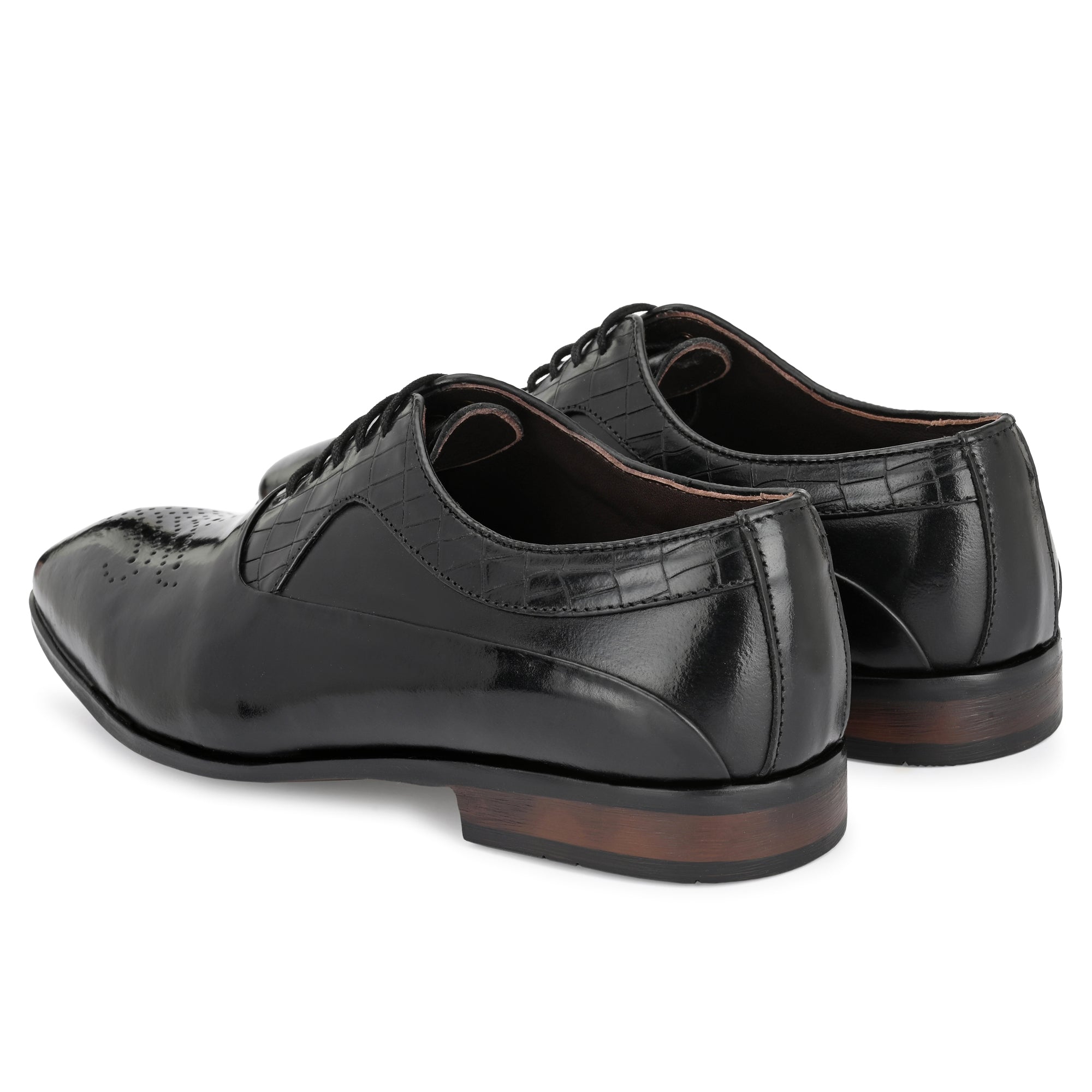 Egoss Formal Lace-Up Brogue Shoes For Men