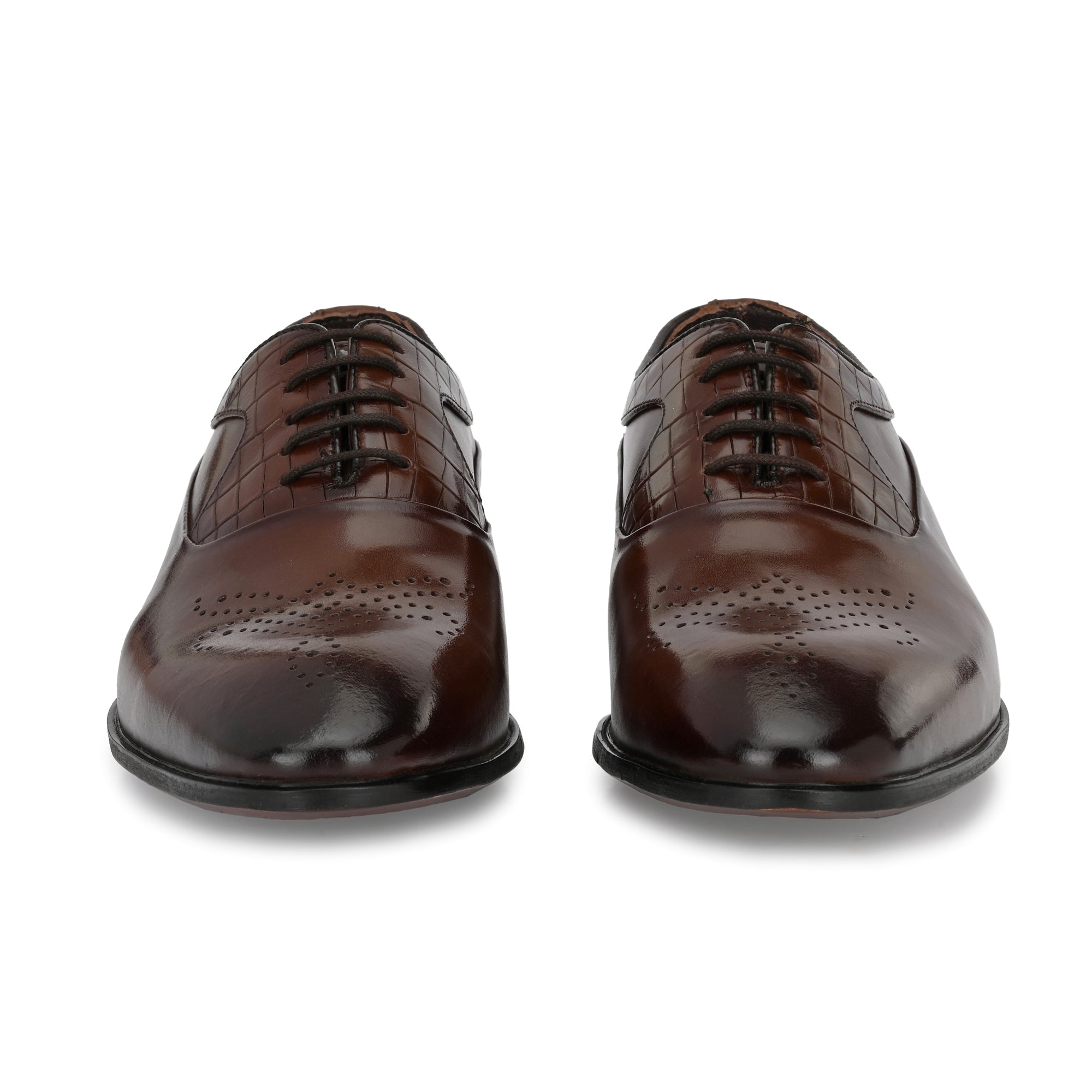 Egoss Formal Lace-Up Brogue Shoes For Men