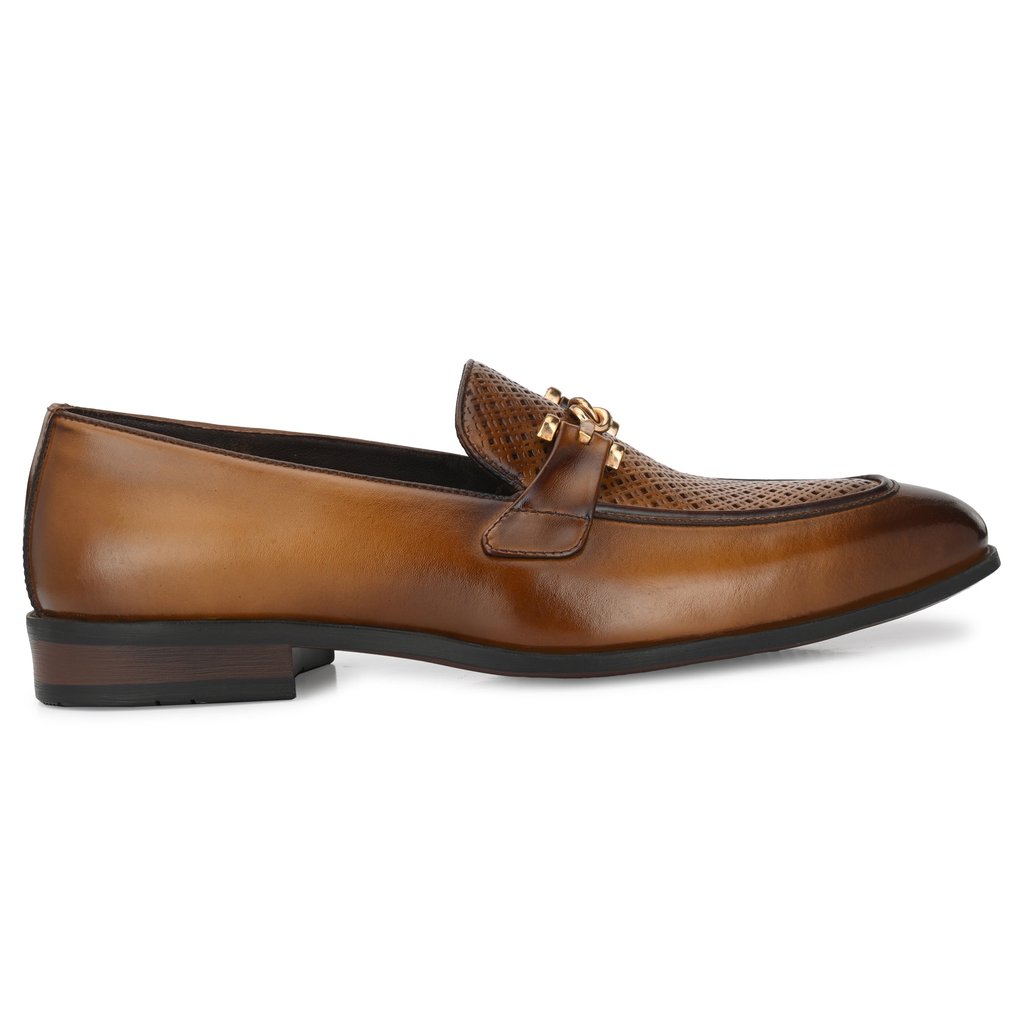 Buckled Formal Loafers For Men by Egoss