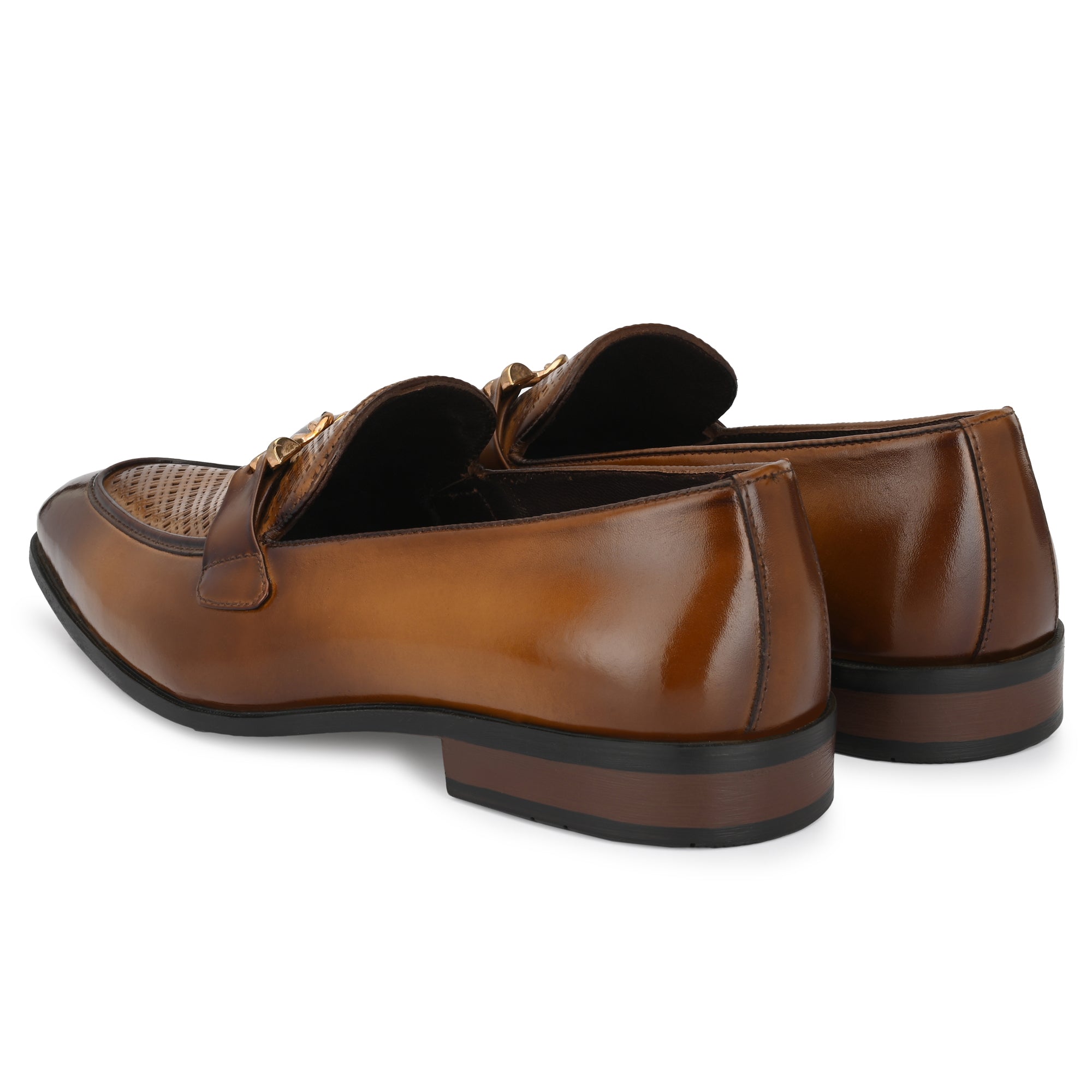 Buckled Formal Loafers For Men by Egoss