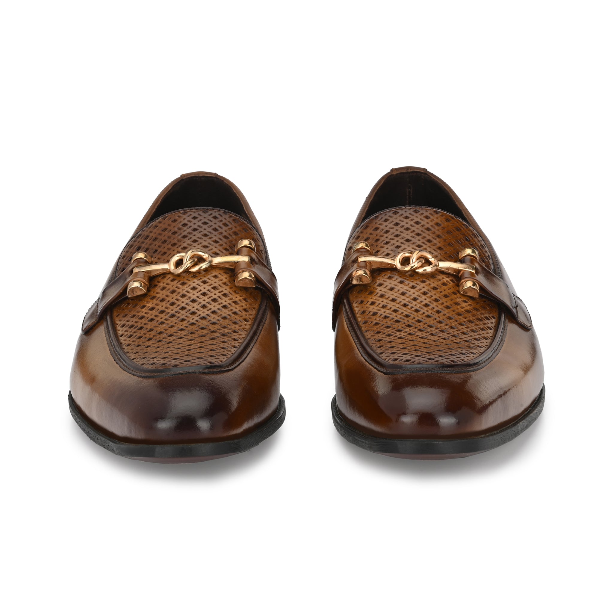 Buckled Formal Loafers For Men by Egoss