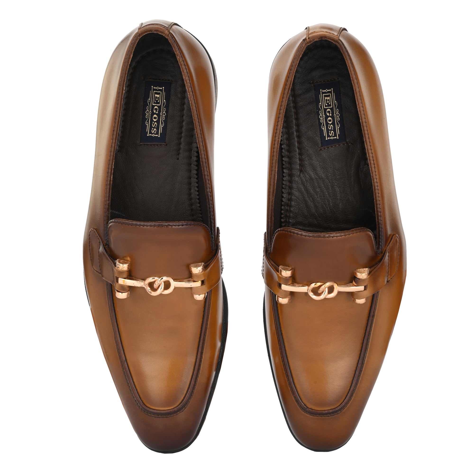 Buckled Formal Loafers For Men by Egoss