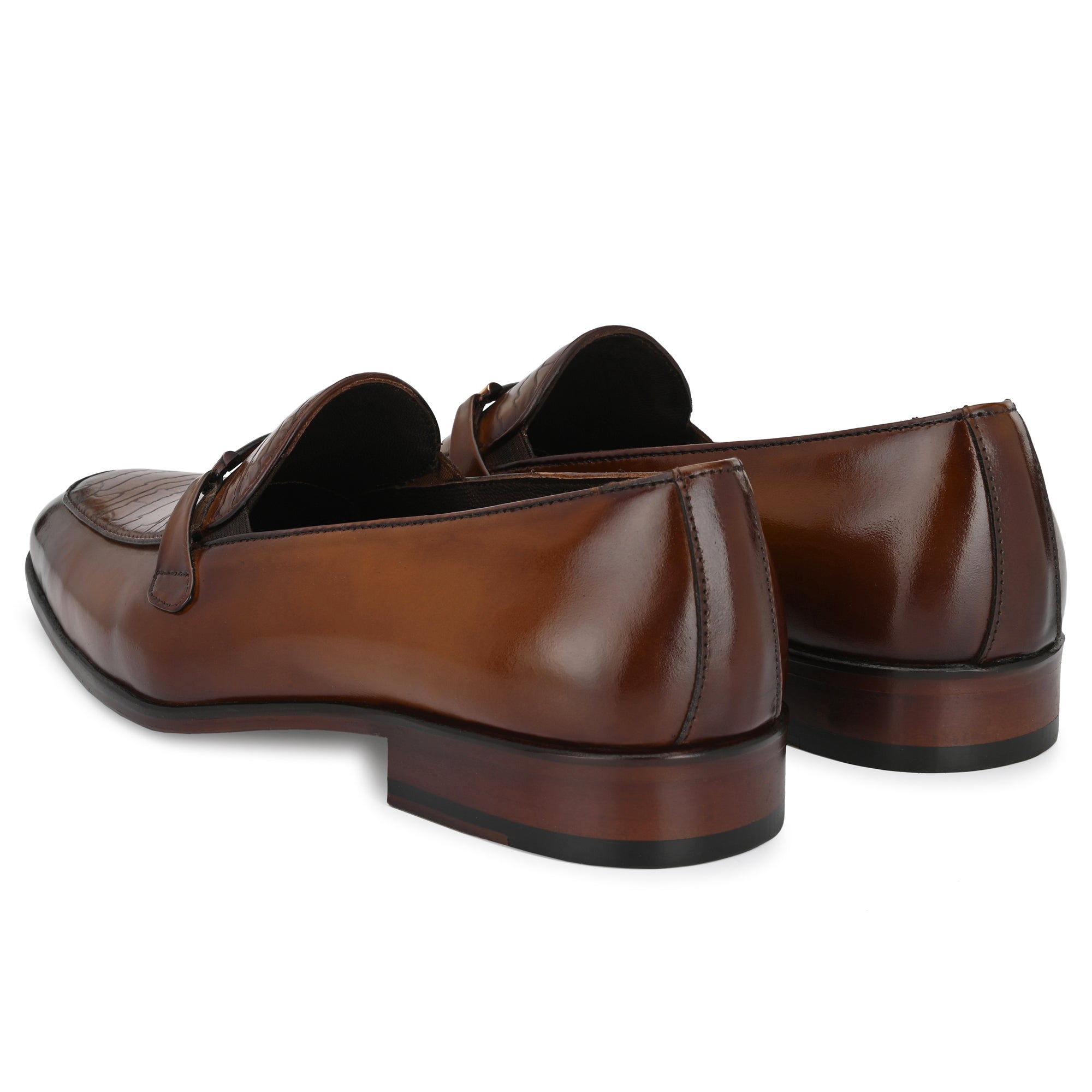 Buckled Formal Loafers For Men by Egoss