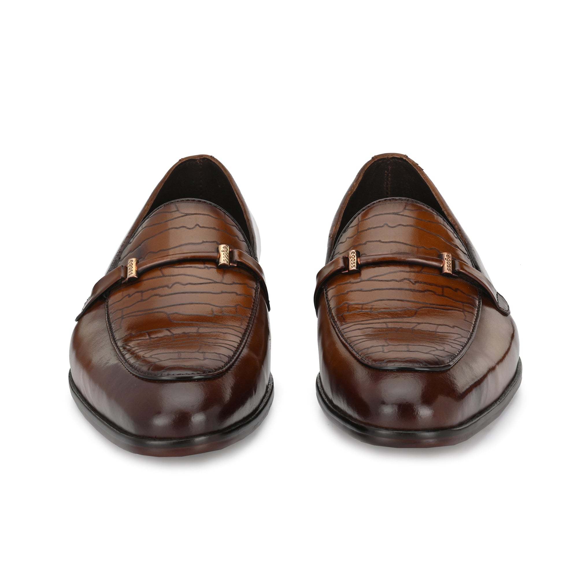 Buckled Formal Loafers For Men by Egoss