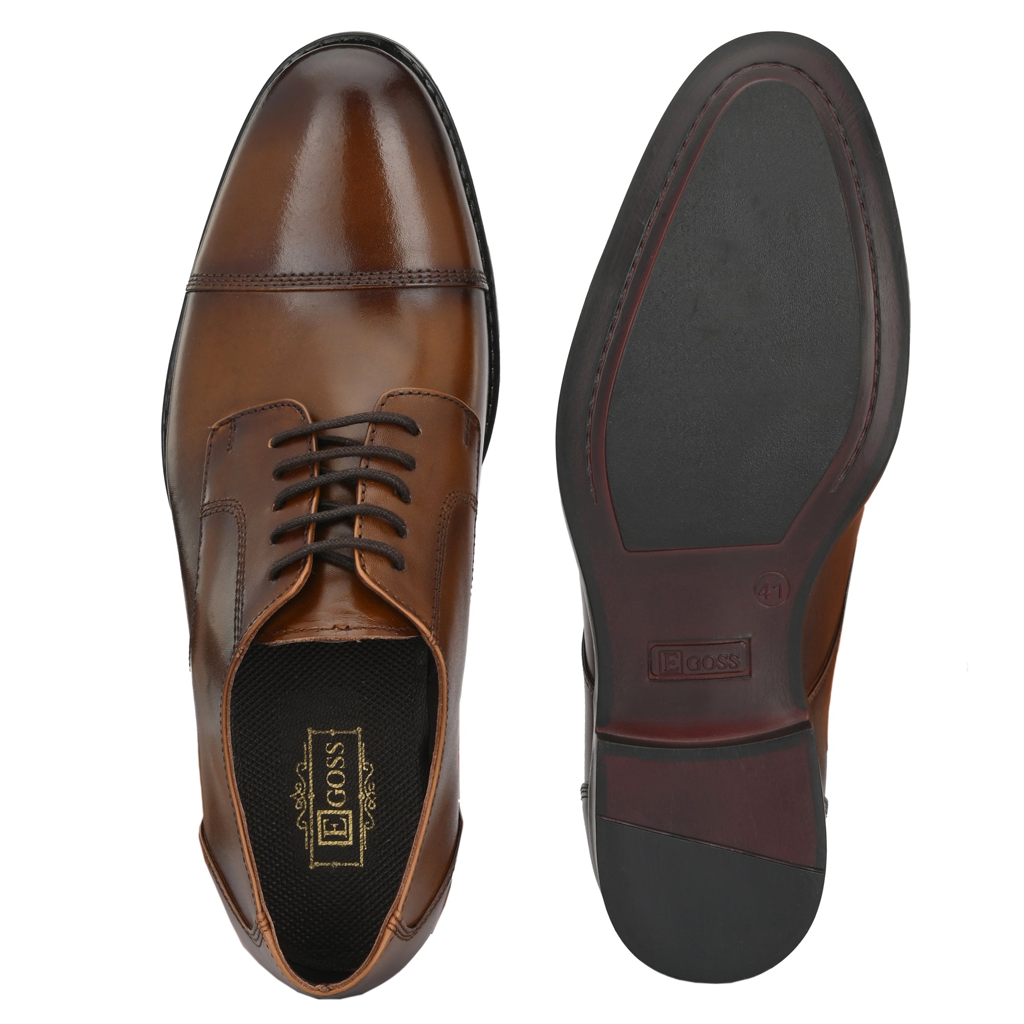 Formal Leather Laceup Shoes For Men