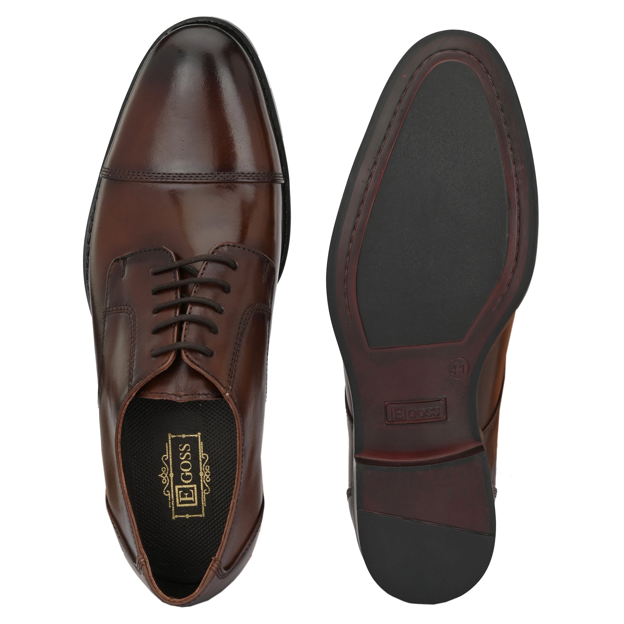 Formal Leather Laceup Shoes For Men