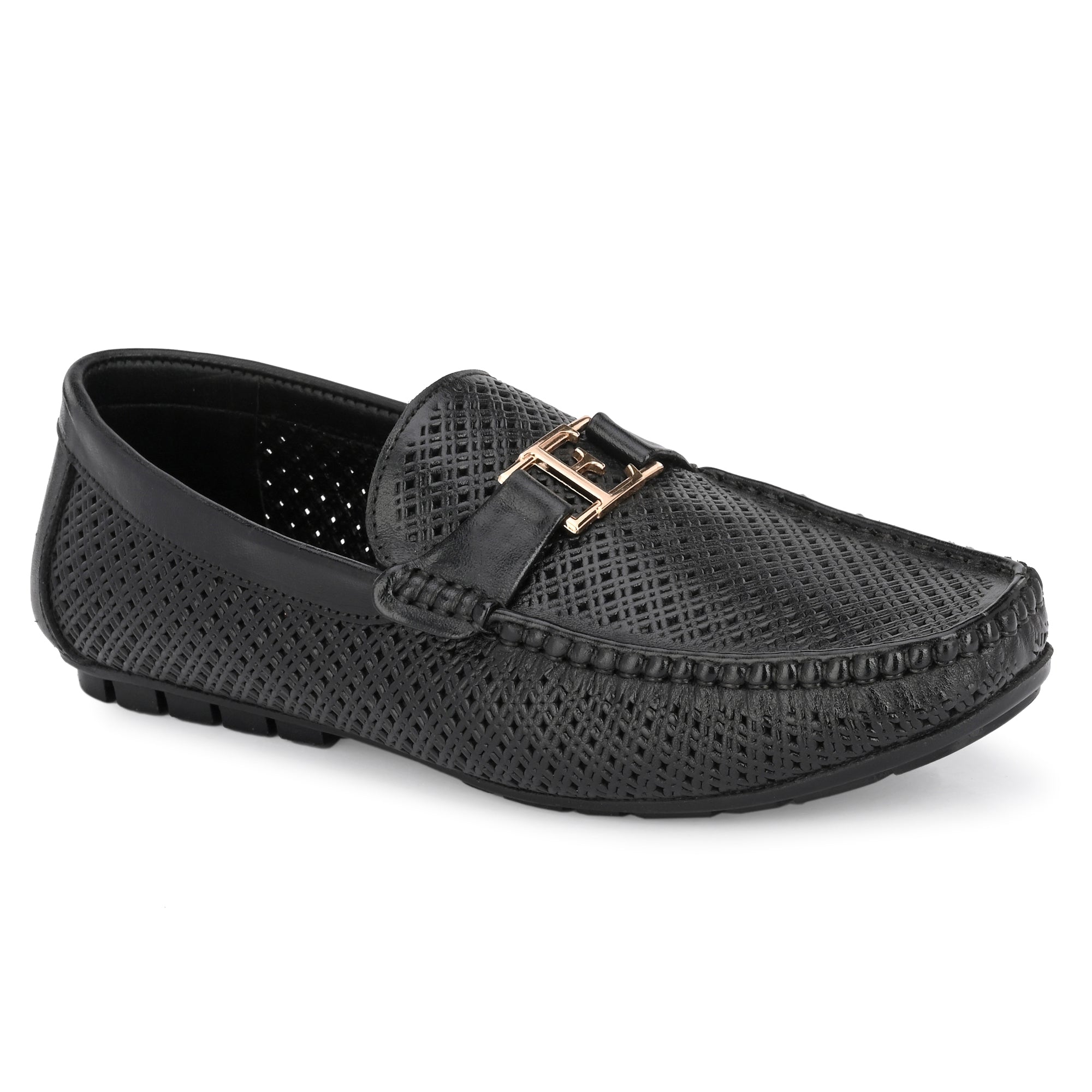 Egoss Buckled Casual Slip on Loafers For Men