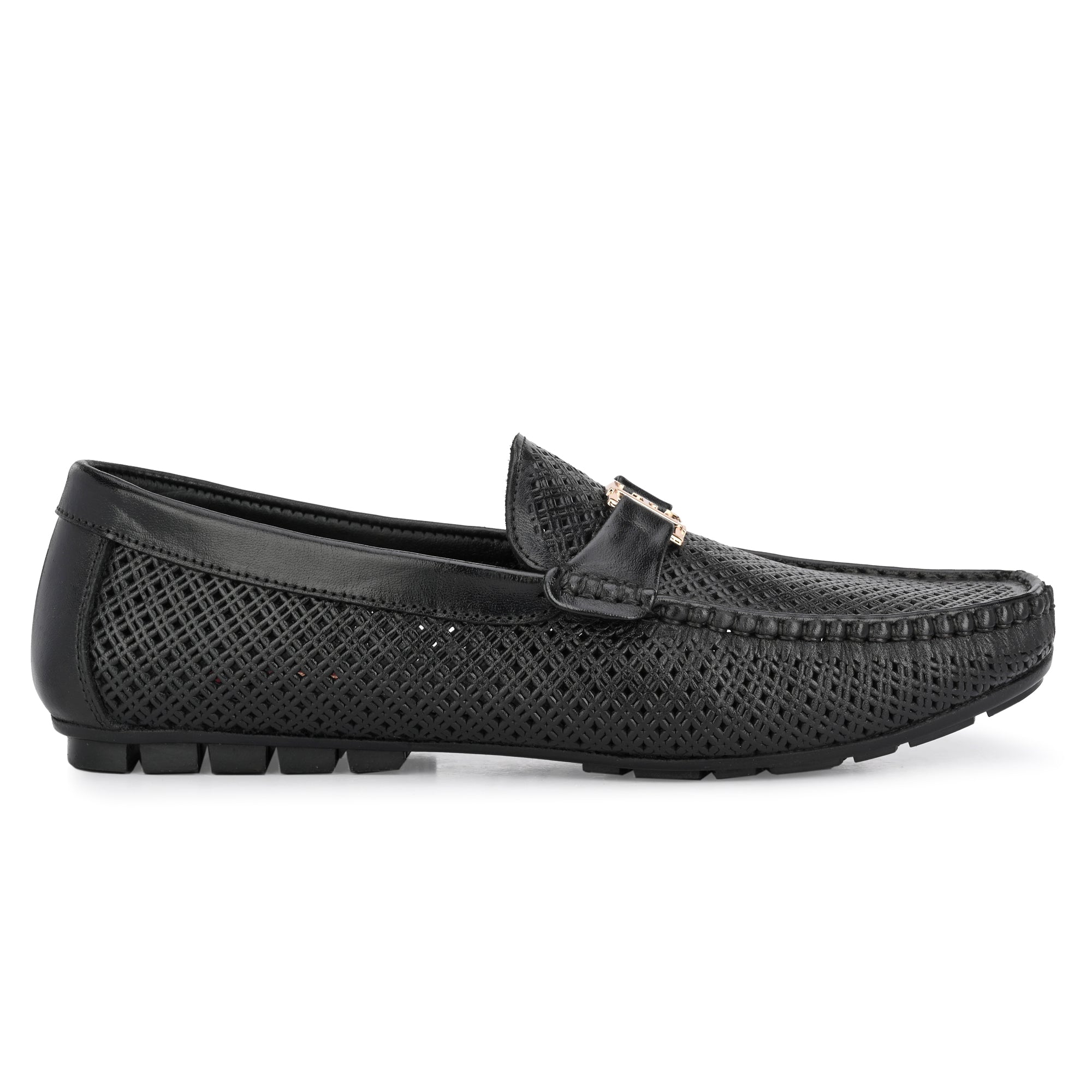 Egoss Buckled Casual Slip on Loafers For Men