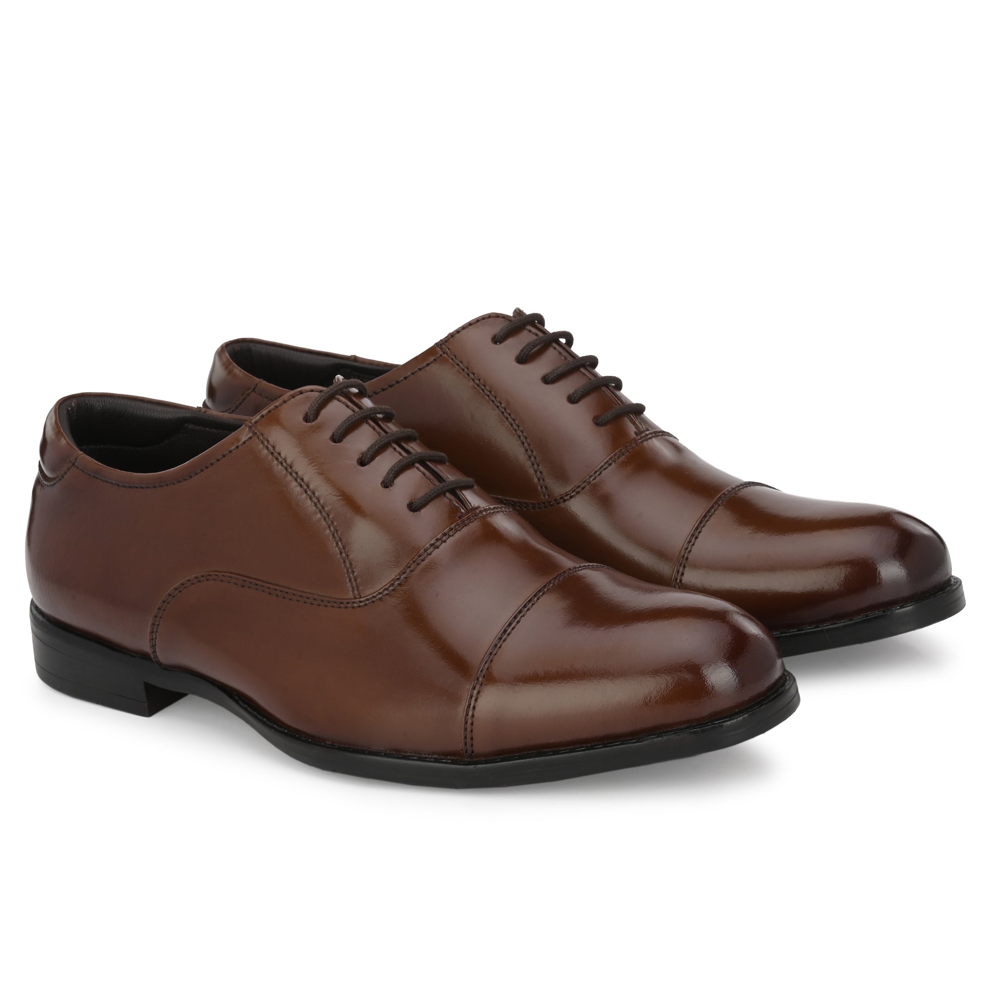 Egoss Formal Leather Laceup Shoes For Men