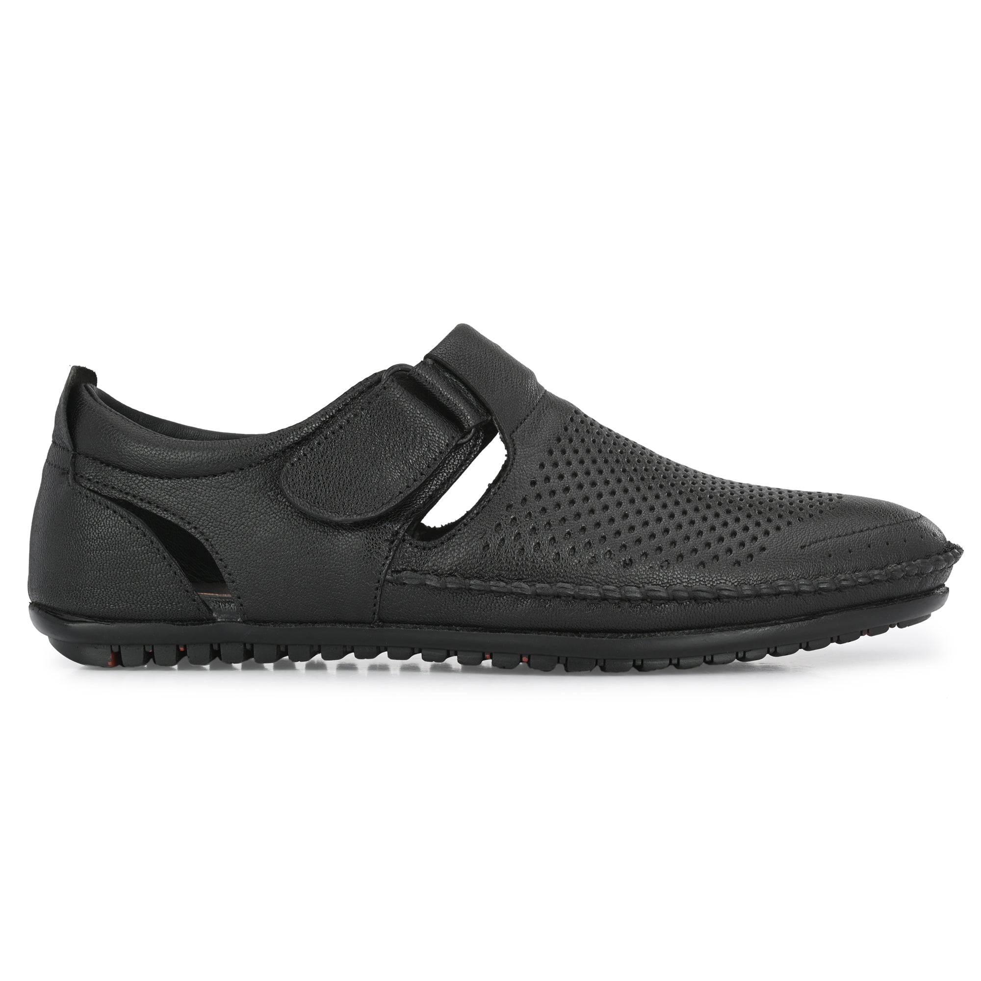 Egoss Leather Casual Slip On Shoes For Men