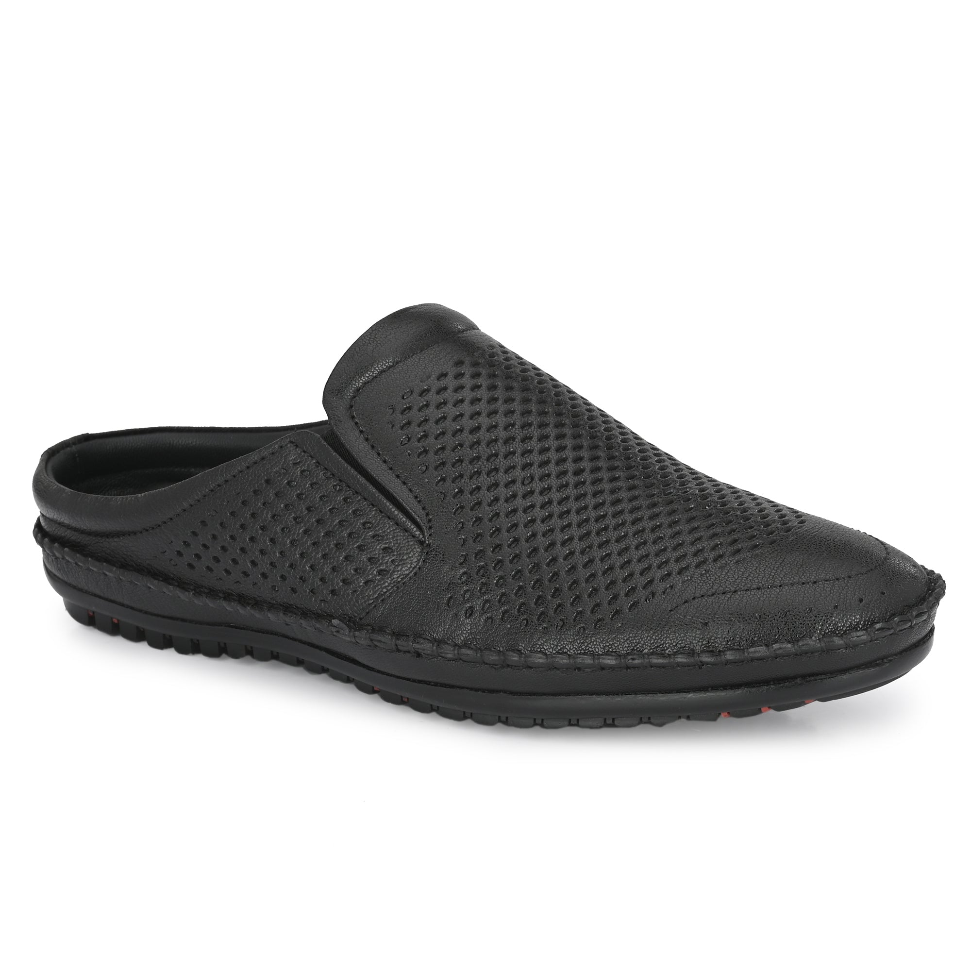 Egoss Leather Casual Slip On Shoes For Men